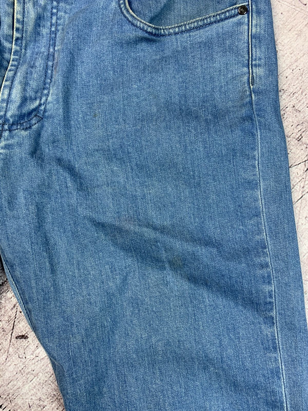 Versace × Vintage Vintage Versace Mens Denim Blue Jeans Size US 34 / EU 50 - 13 Thumbnail
