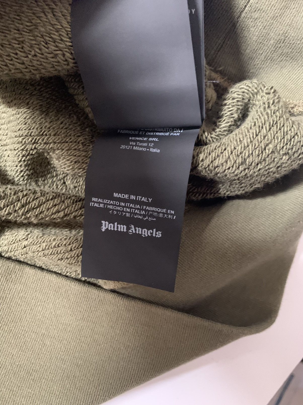 Palm Angels Military Green Kill The Bear Hoodie Size US XS / EU 42 / 0 - 7 Thumbnail
