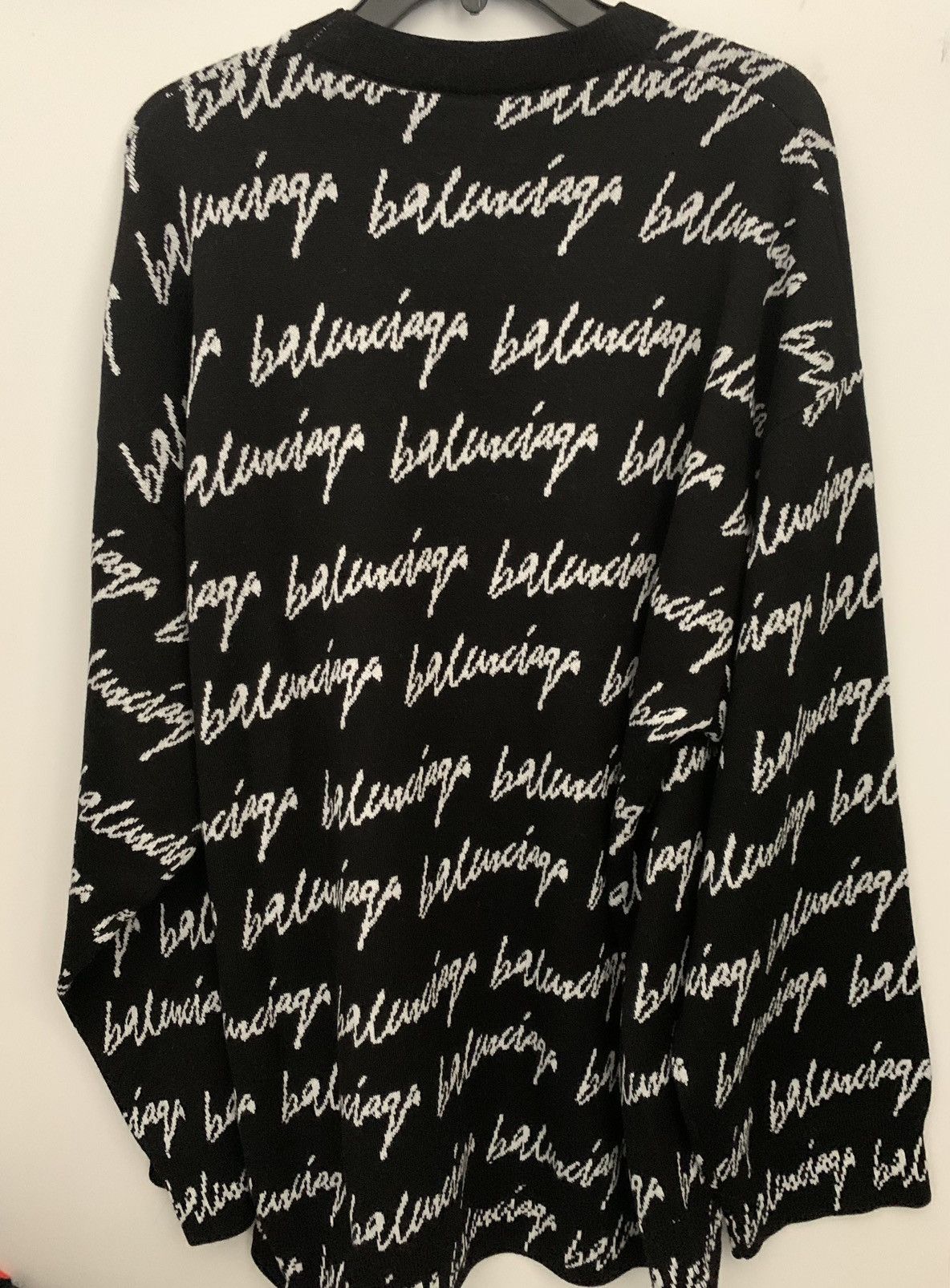 Balenciaga Balenciaga logo crewneck pullover Size US L / EU 52-54 / 3 - 7 Thumbnail