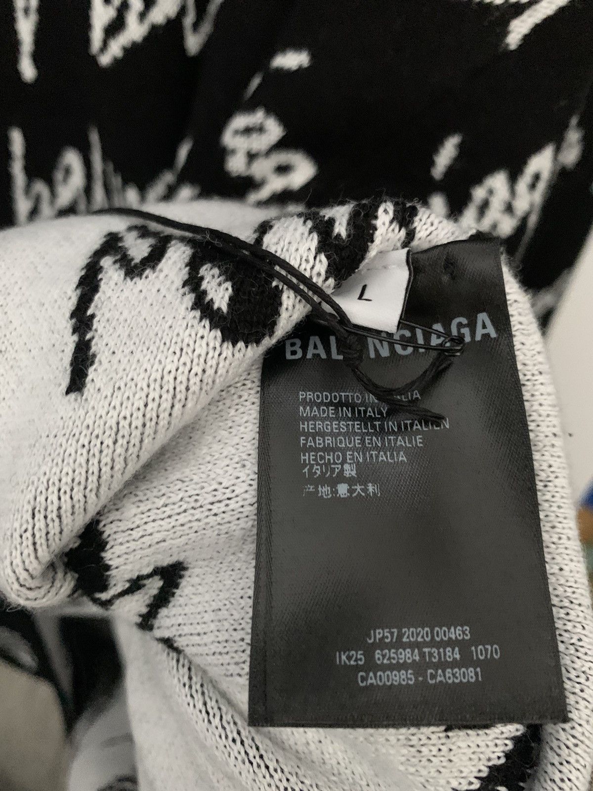 Balenciaga Balenciaga logo crewneck pullover Size US L / EU 52-54 / 3 - 5 Thumbnail