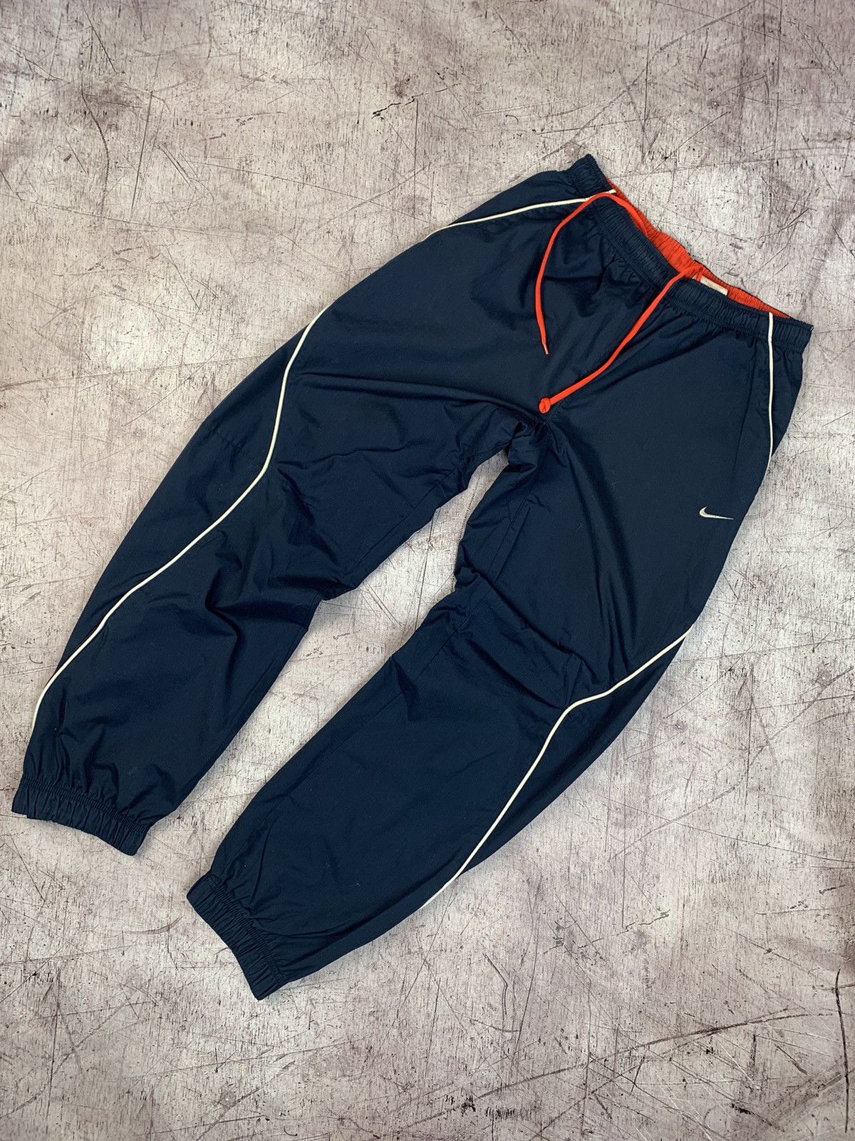 Nike × Vintage Nike Vintage Mens Nylon Pants Drill Style Size US 30 / EU 46 - 1 Thumbnail