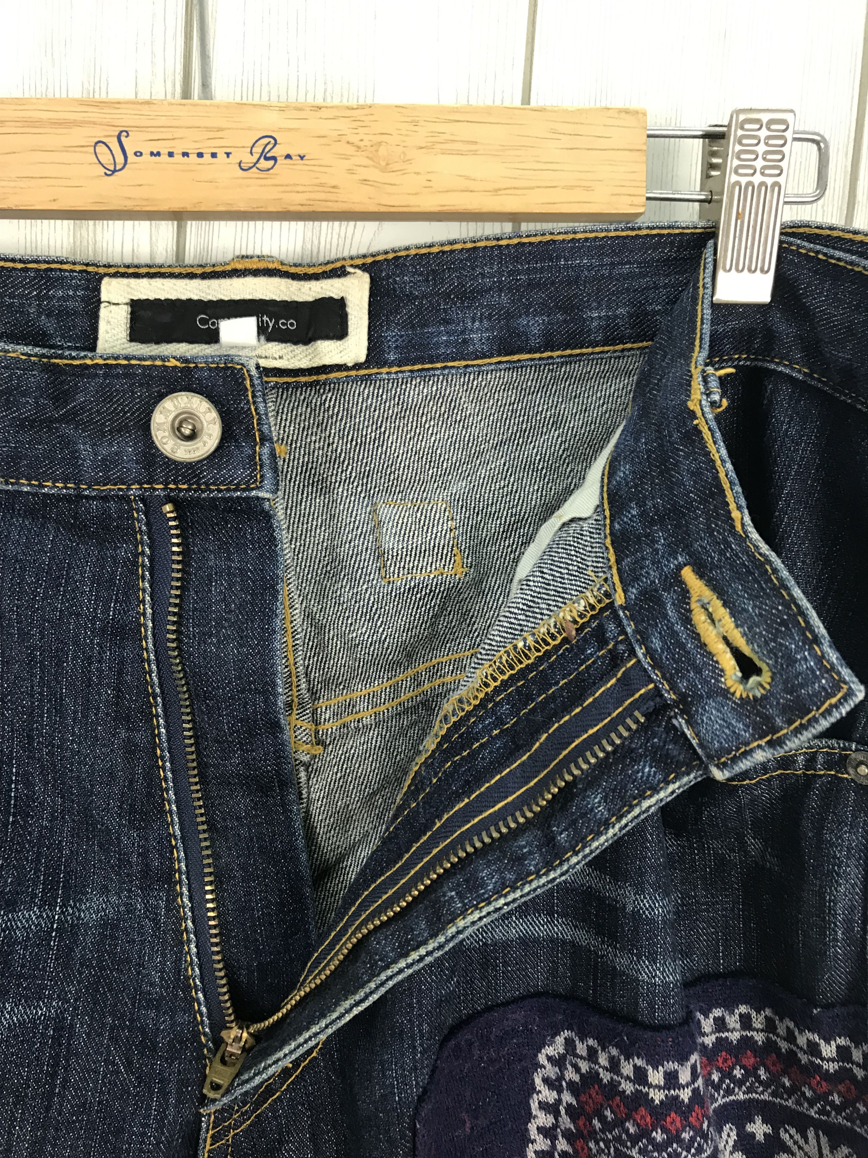Hysteric Glamour × Undercover Japanese Brand COMMUNITY.CO Double Knee Navajo Denim Jeans Size US 36 / EU 52 - 14 Thumbnail