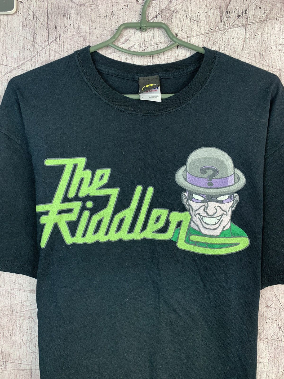 DC Comics × Vintage Vintage BATMAN THE RIDDLER JIM CARREY RARE T-shirt Size US L / EU 52-54 / 3 - 2 Thumbnail