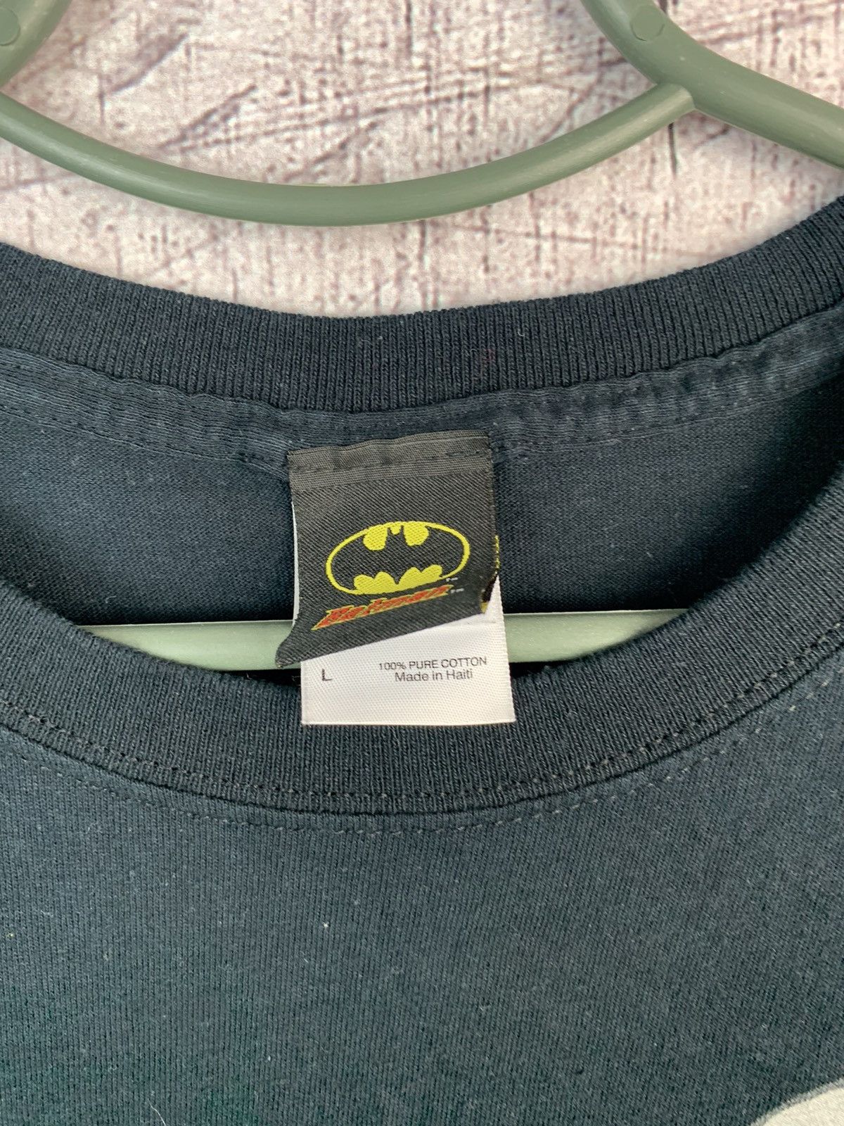 DC Comics × Vintage Vintage BATMAN THE RIDDLER JIM CARREY RARE T-shirt Size US L / EU 52-54 / 3 - 7 Thumbnail