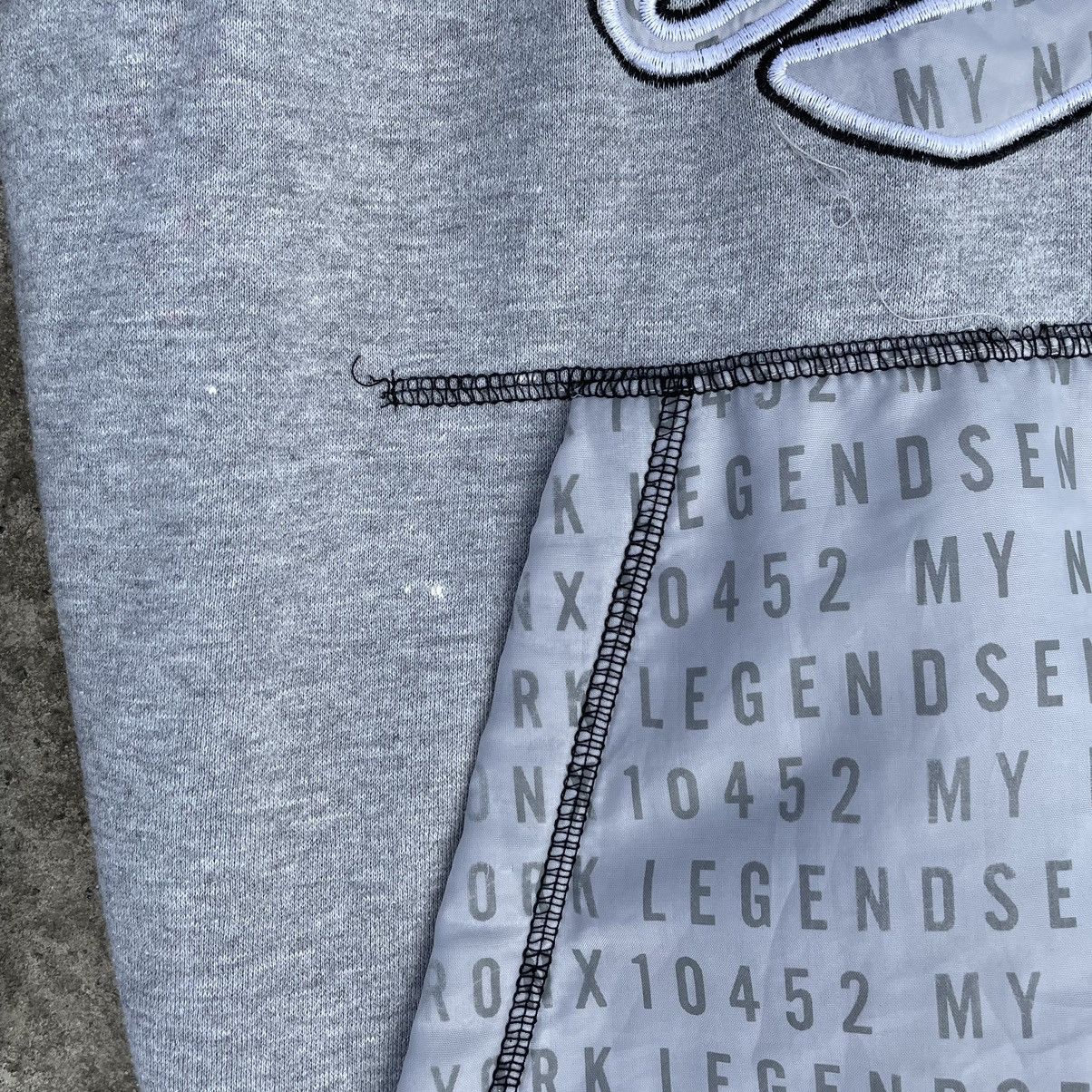 Band Tees × If Six Was Nine Vintage New York Legends Zip Hoodie Just Overprint 90s Y2K Size US L / EU 52-54 / 3 - 6 Thumbnail