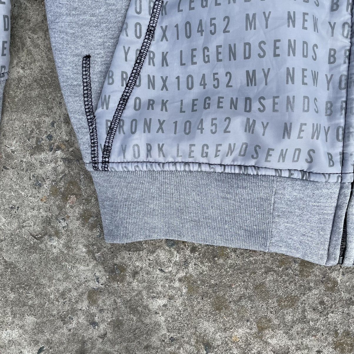 Band Tees × If Six Was Nine Vintage New York Legends Zip Hoodie Just Overprint 90s Y2K Size US L / EU 52-54 / 3 - 4 Thumbnail