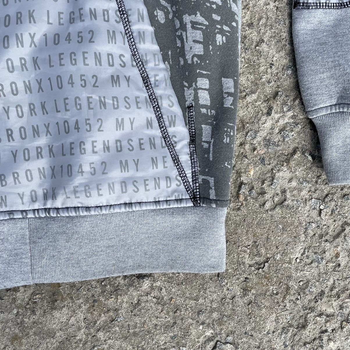 Band Tees × If Six Was Nine Vintage New York Legends Zip Hoodie Just Overprint 90s Y2K Size US L / EU 52-54 / 3 - 3 Thumbnail