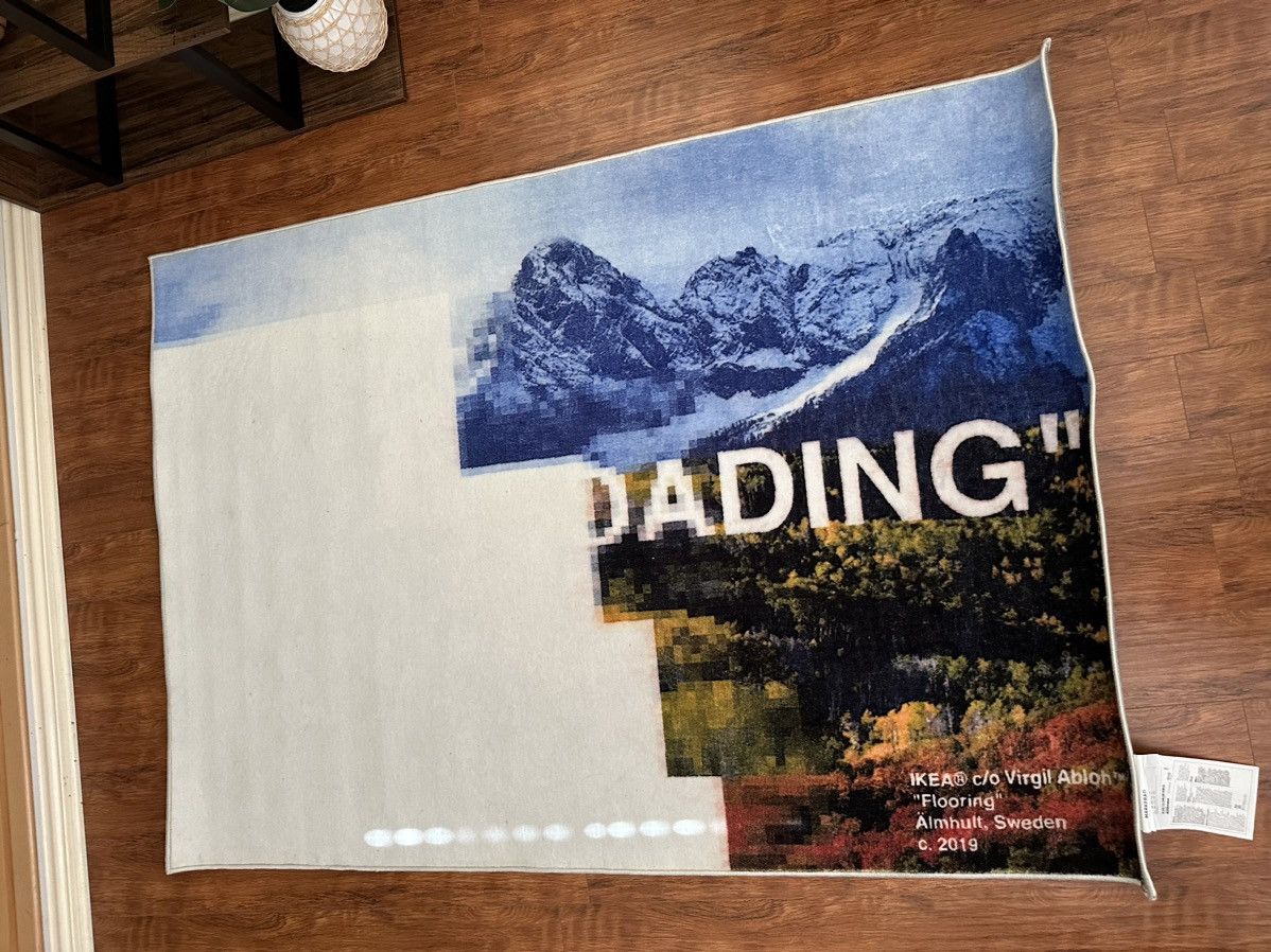 Ikea × Virgil Abloh IKEA still loading rug | Grailed