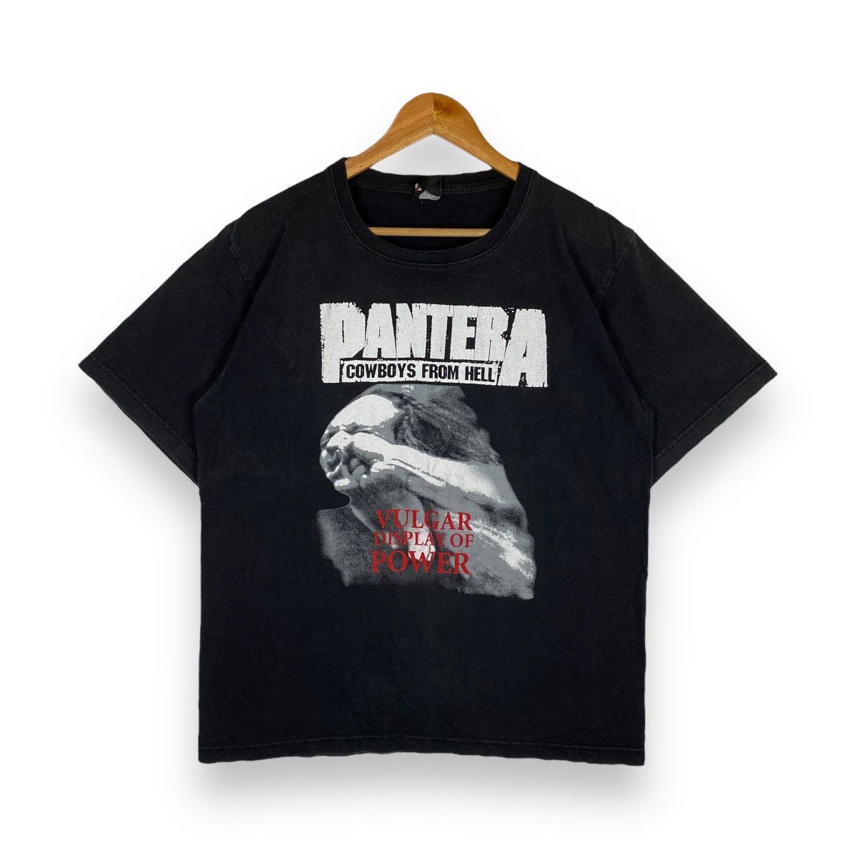Band Tees × Vintage Vintage PANTERA Cowboys From Hell Band Tee Size US L / EU 52-54 / 3 - 1 Thumbnail