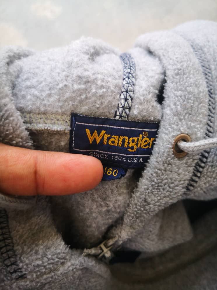 Cowboy Equipment Wrangler Embroidered Logo Hoodie Size US M / EU 48-50 / 2 - 5 Thumbnail