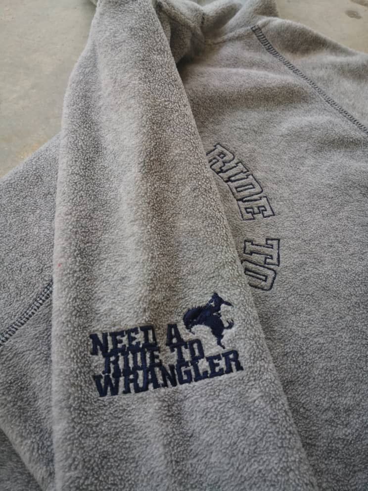 Cowboy Equipment Wrangler Embroidered Logo Hoodie Size US M / EU 48-50 / 2 - 4 Thumbnail
