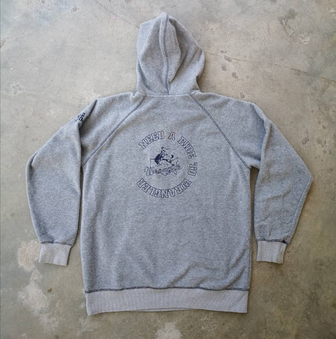 Cowboy Equipment Wrangler Embroidered Logo Hoodie Size US M / EU 48-50 / 2 - 1 Thumbnail