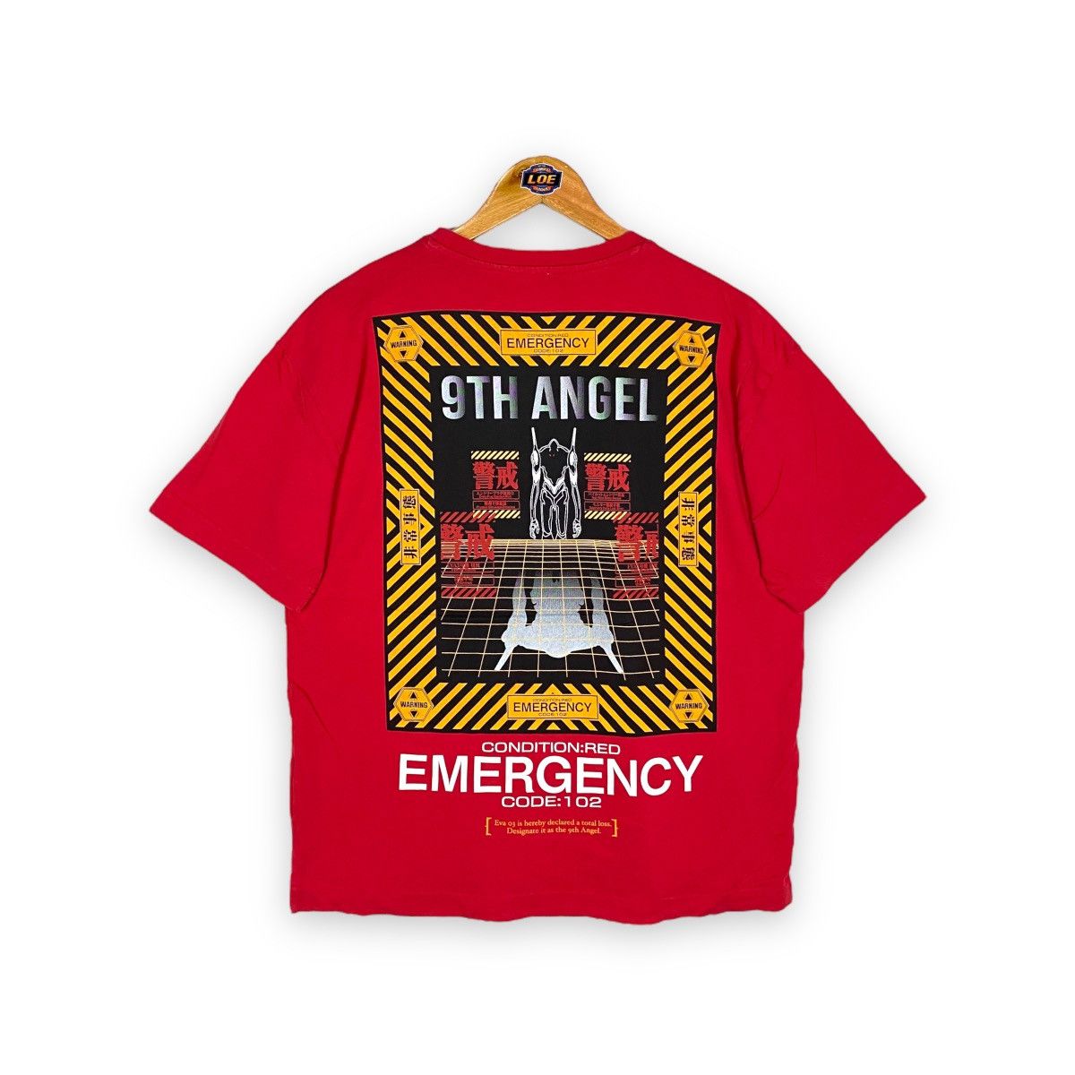 EVANGELION 9TH ANGEL ANIME MOVIE T SHIRT
