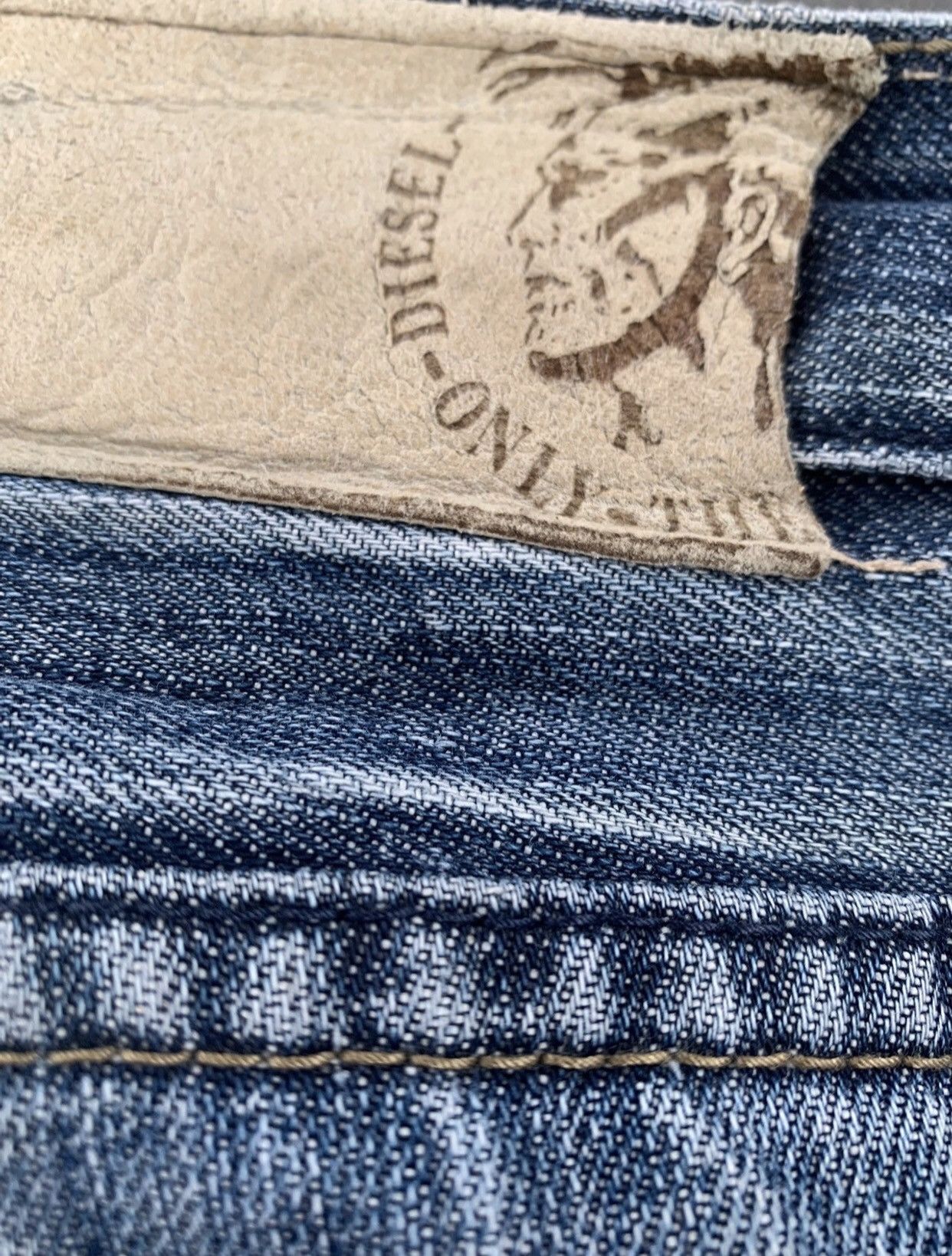 Diesel × Le Grande Bleu (L.G.B.) Diesel Distressed Regular Fit Pants Size US 34 / EU 50 - 8 Thumbnail