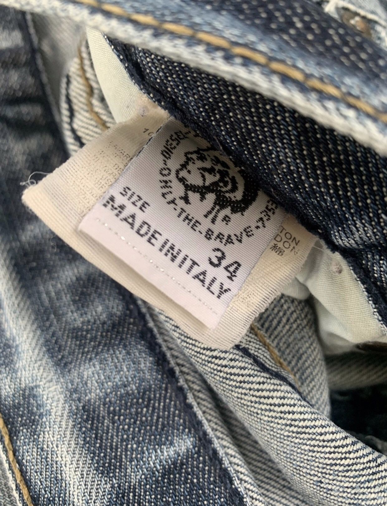Diesel × Le Grande Bleu (L.G.B.) Diesel Distressed Regular Fit Pants Size US 34 / EU 50 - 4 Thumbnail