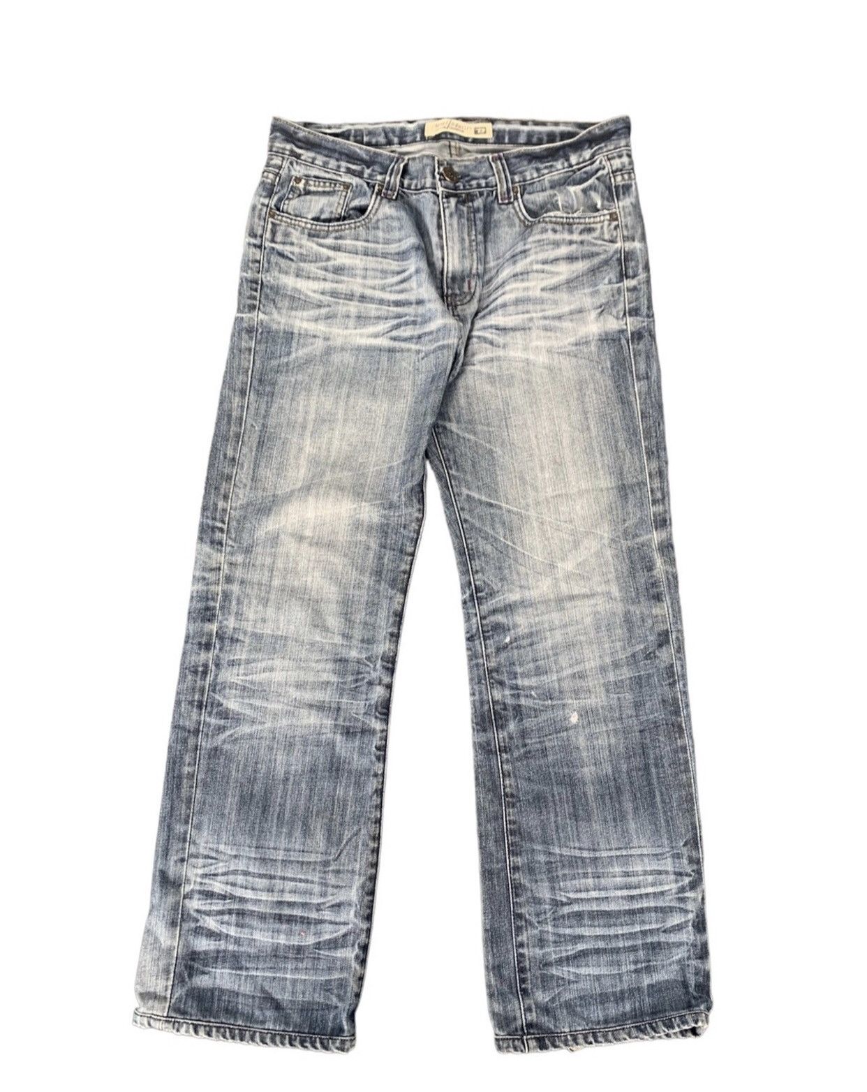 Diesel × Le Grande Bleu (L.G.B.) Diesel Distressed Regular Fit Pants Size US 34 / EU 50 - 1 Thumbnail