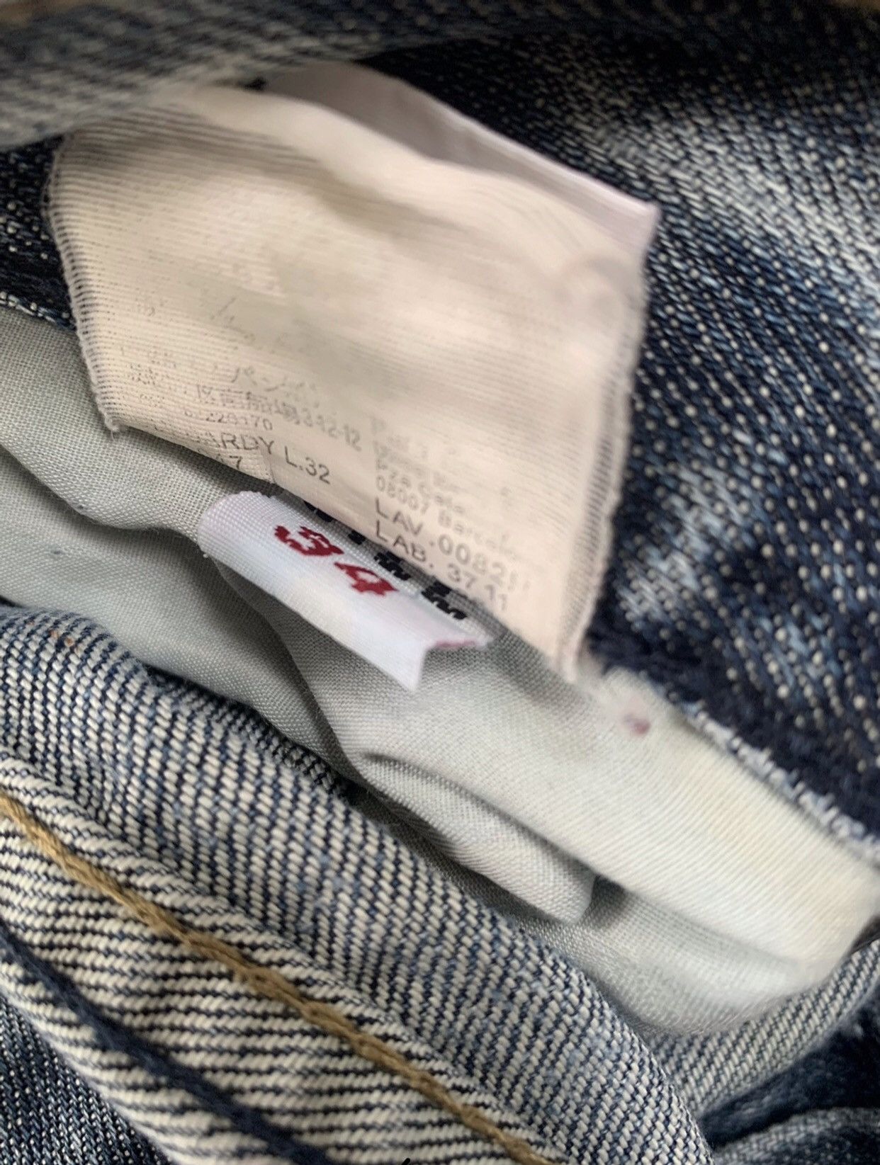 Diesel × Le Grande Bleu (L.G.B.) Diesel Distressed Regular Fit Pants Size US 34 / EU 50 - 5 Thumbnail
