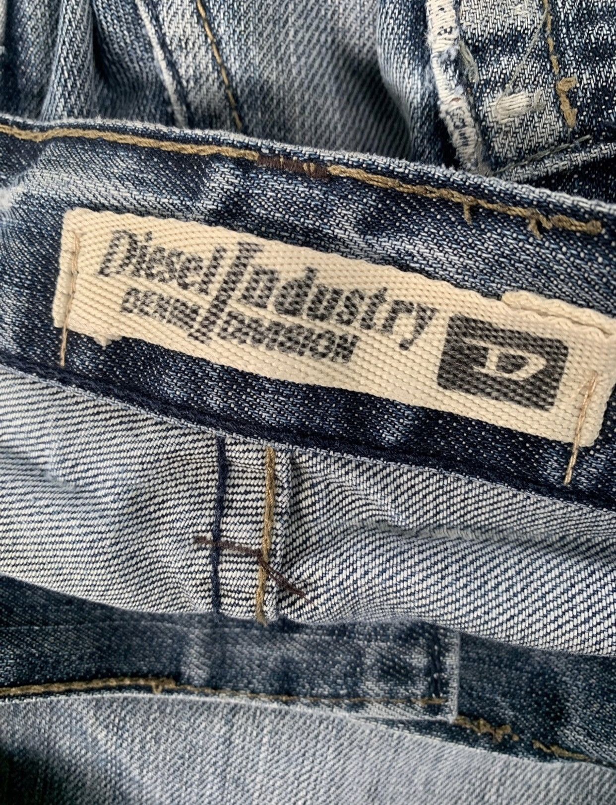Diesel × Le Grande Bleu (L.G.B.) Diesel Distressed Regular Fit Pants Size US 34 / EU 50 - 3 Thumbnail