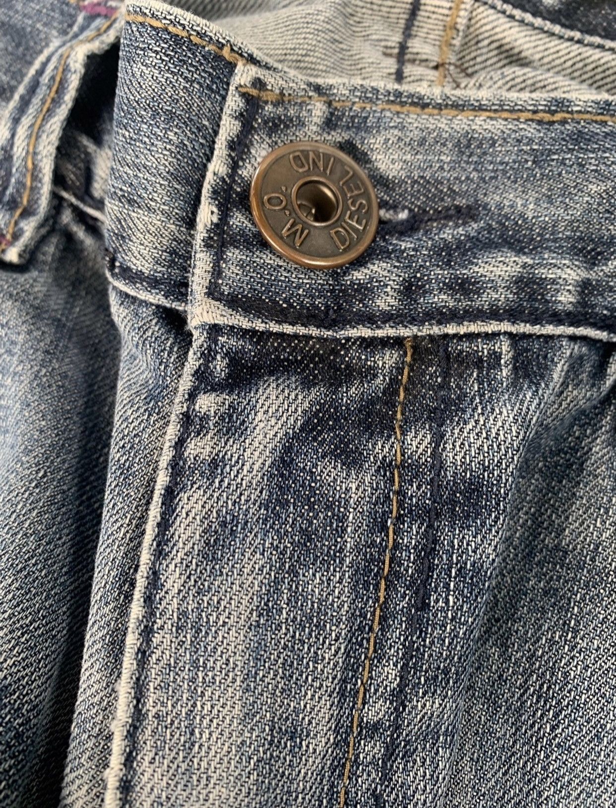 Diesel × Le Grande Bleu (L.G.B.) Diesel Distressed Regular Fit Pants Size US 34 / EU 50 - 2 Thumbnail