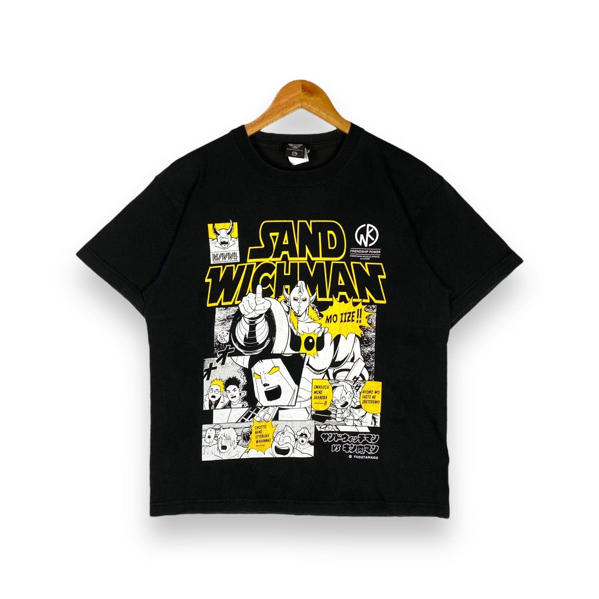 Anime KINNIKUMAN SAND WICHMAN ANIME MANGA T SHIRT WRESTLING Size US L / EU 52-54 / 3 - 1 Thumbnail