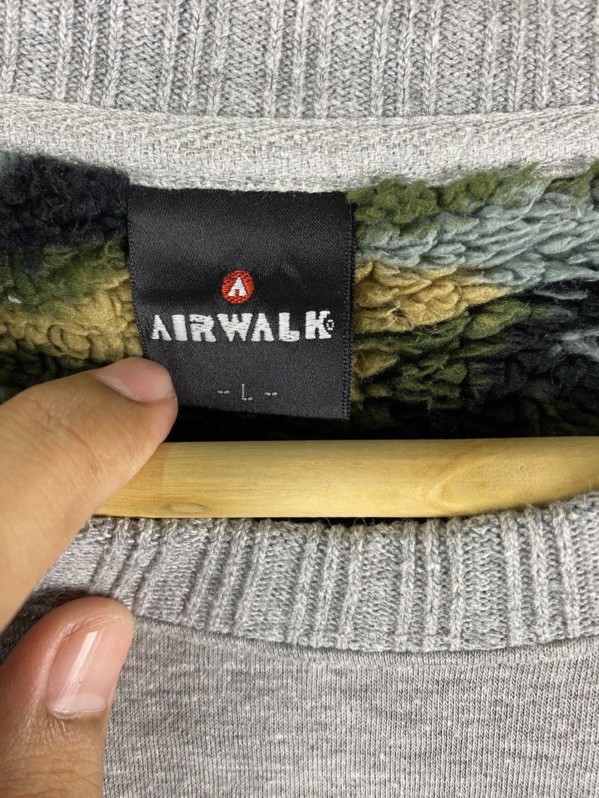 Airwalk STEAL🔥 Vintage Airwalk Project Spellout Sweatshirt Biglogo Size US L / EU 52-54 / 3 - 3 Thumbnail