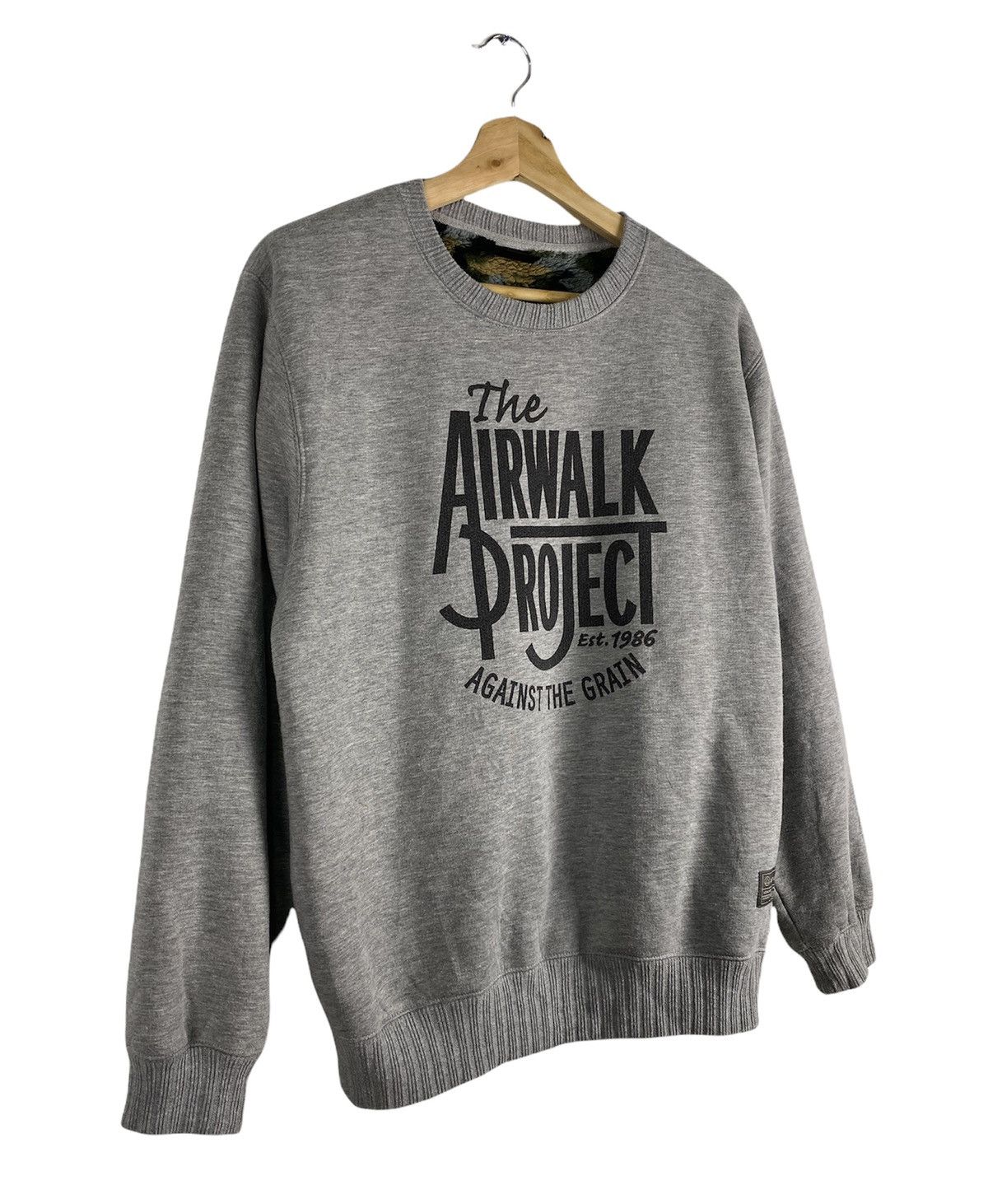Airwalk STEAL🔥 Vintage Airwalk Project Spellout Sweatshirt Biglogo Size US L / EU 52-54 / 3 - 2 Thumbnail