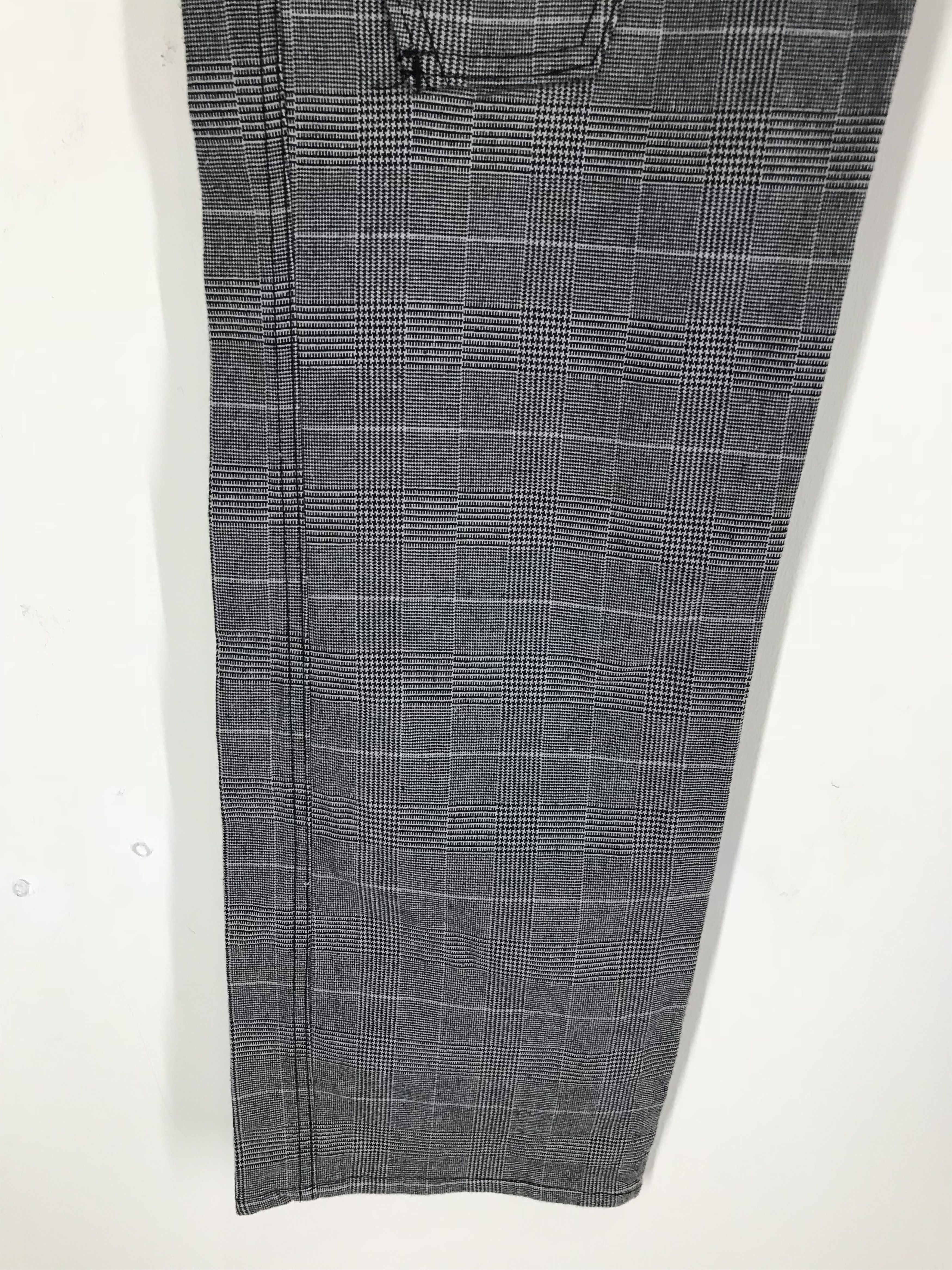 Japanese Brand Japanese Brand Designer Multi Pocket Tartan Pant Size US 33 - 6 Thumbnail