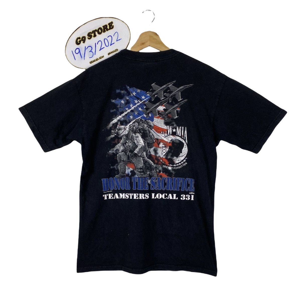 OFFER🔥 Honor The Sacrifice Teamsters Local 331 Tee T Shirt