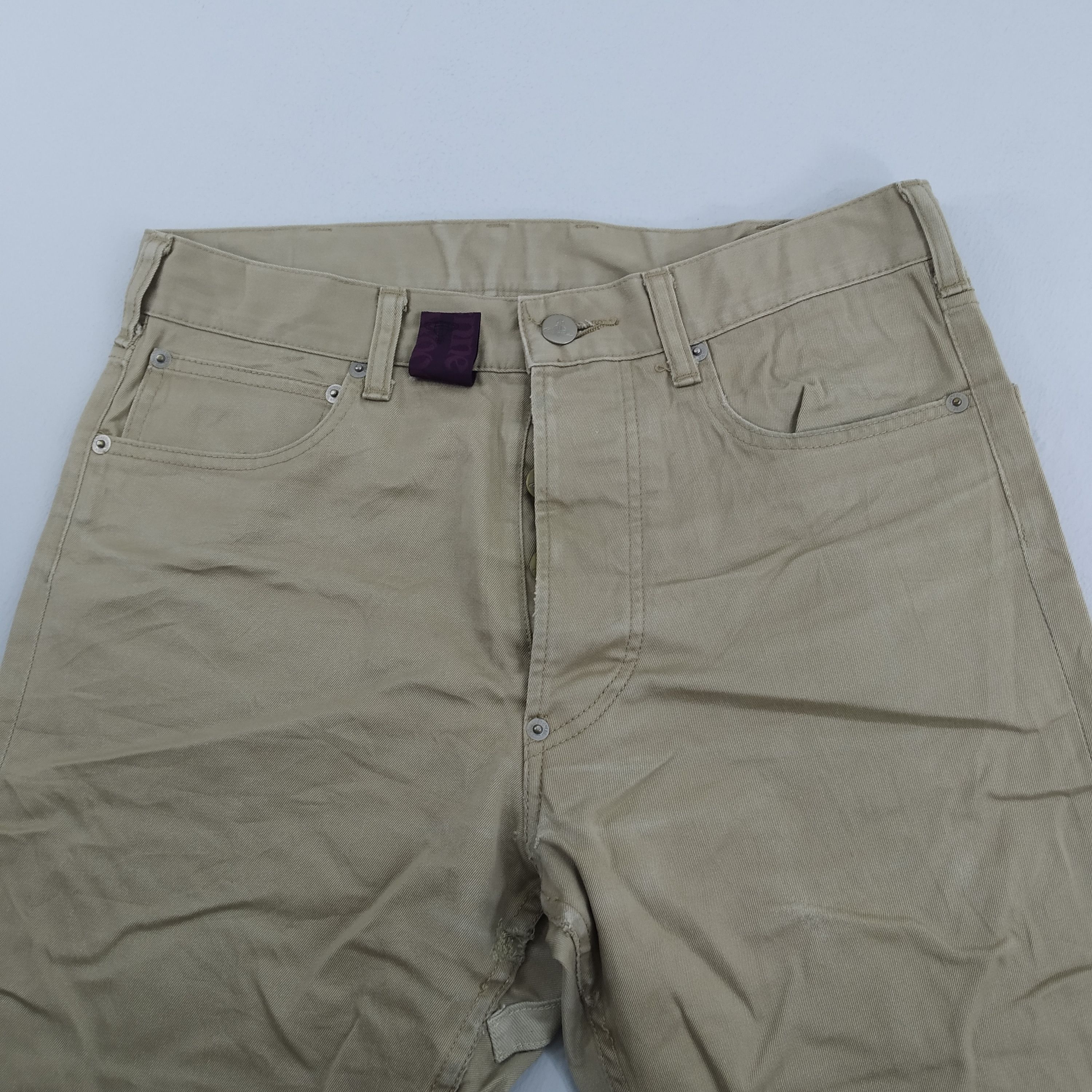 Vivienne Westwood Size 31 Vivienne Westwood Man Casual Pants Logo On Pocket Size US 31 - 12 Thumbnail