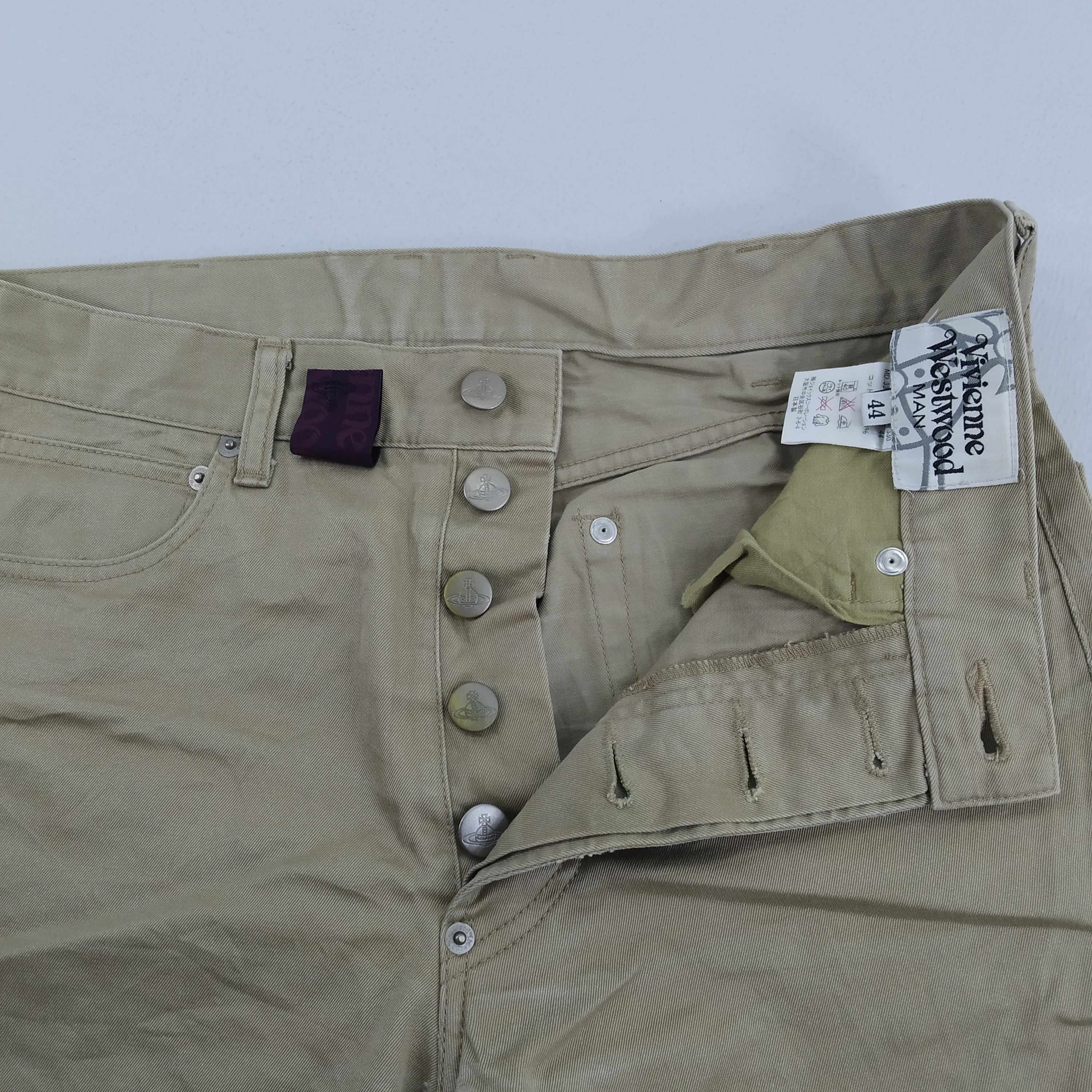 Vivienne Westwood Size 31 Vivienne Westwood Man Casual Pants Logo On Pocket Size US 31 - 11 Thumbnail