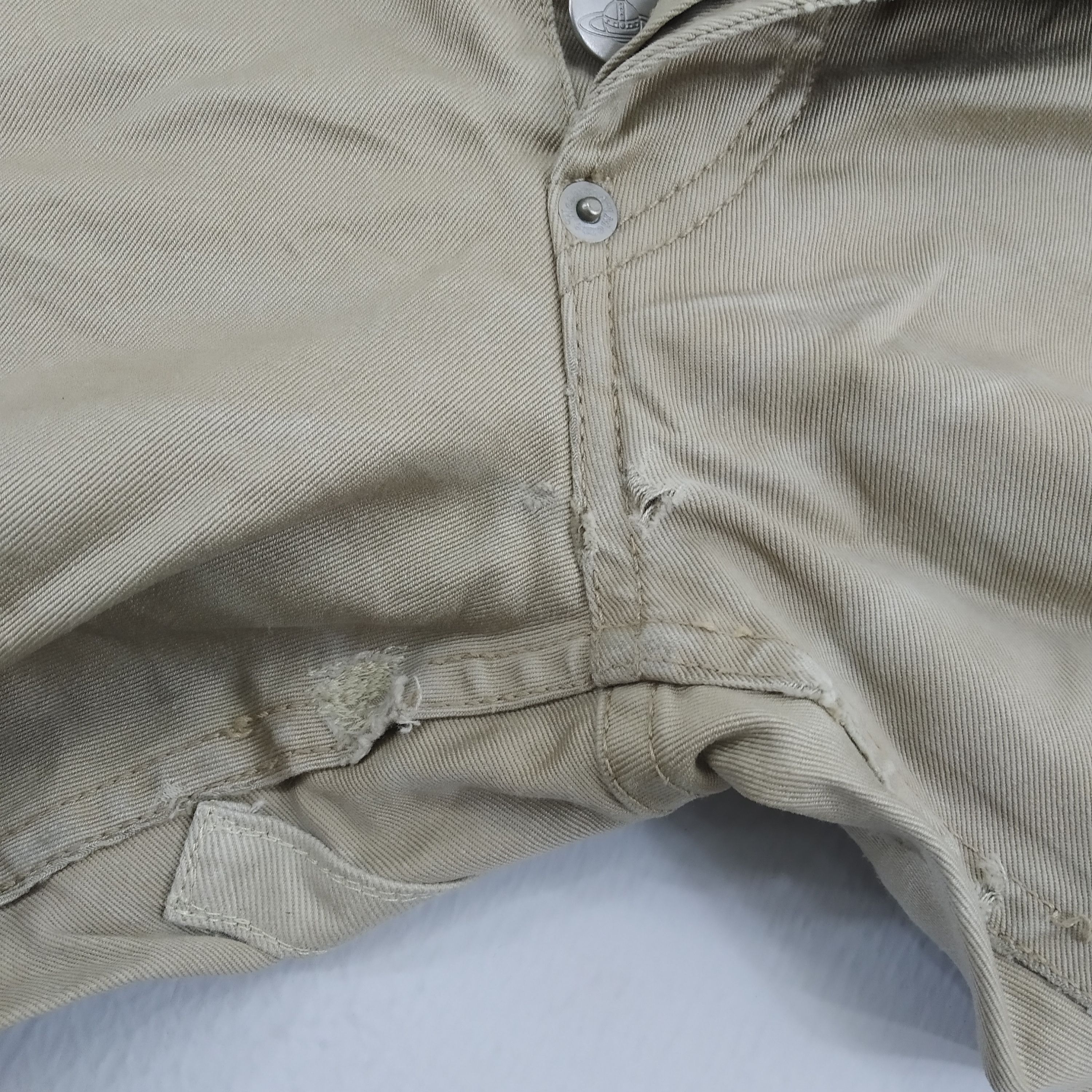 Vivienne Westwood Size 31 Vivienne Westwood Man Casual Pants Logo On Pocket Size US 31 - 8 Thumbnail