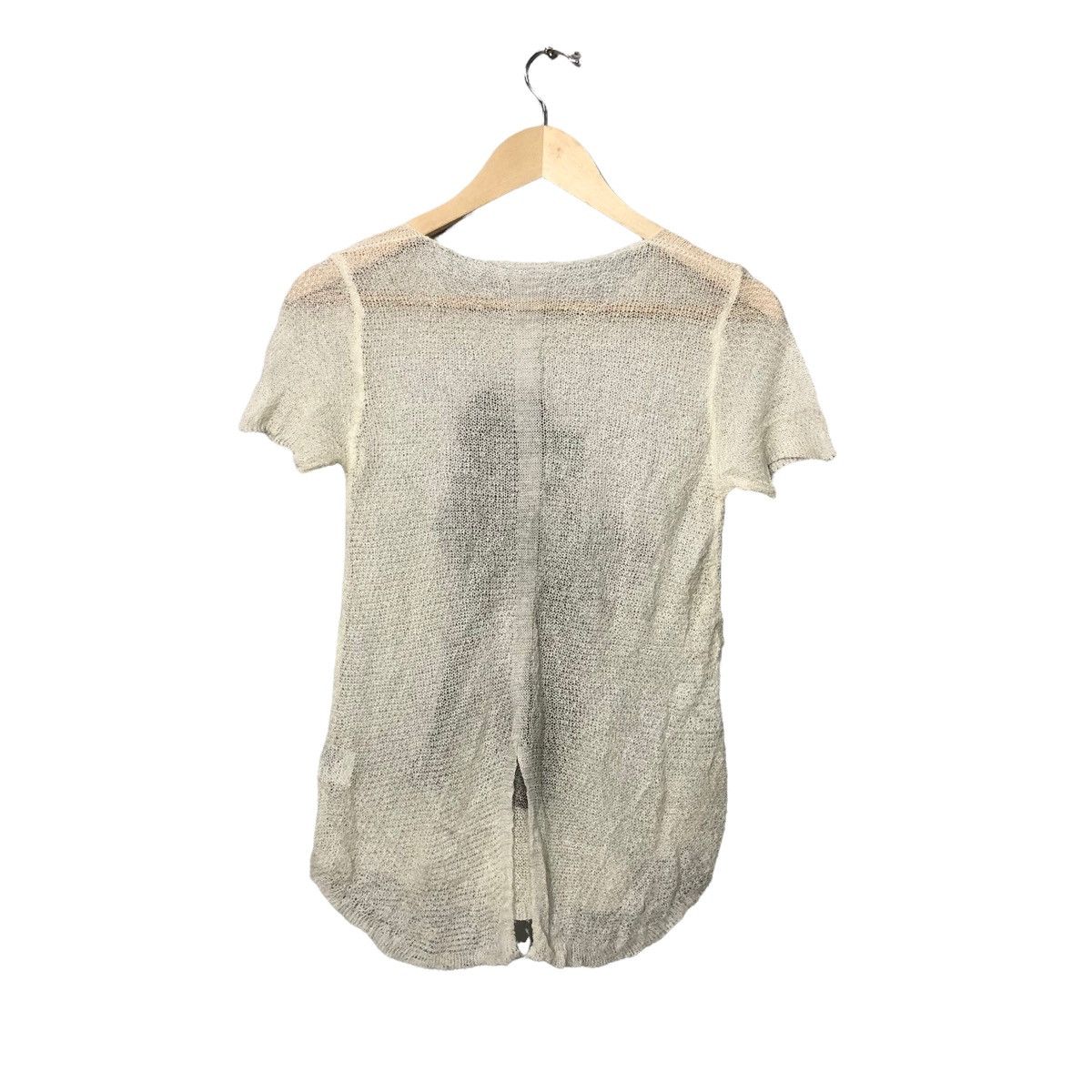 Aran Isles Knitwear Vintage Menina Big Logo Short Sleeve Knitwear Size US XS / EU 42 / 0 - 6 Thumbnail