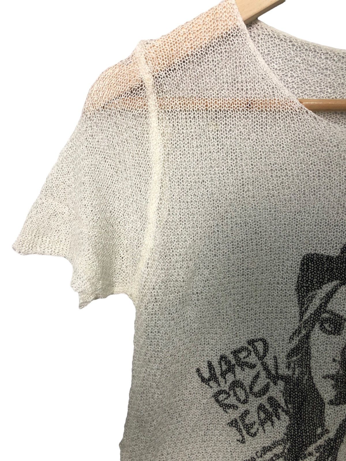 Aran Isles Knitwear Vintage Menina Big Logo Short Sleeve Knitwear Size US XS / EU 42 / 0 - 4 Thumbnail