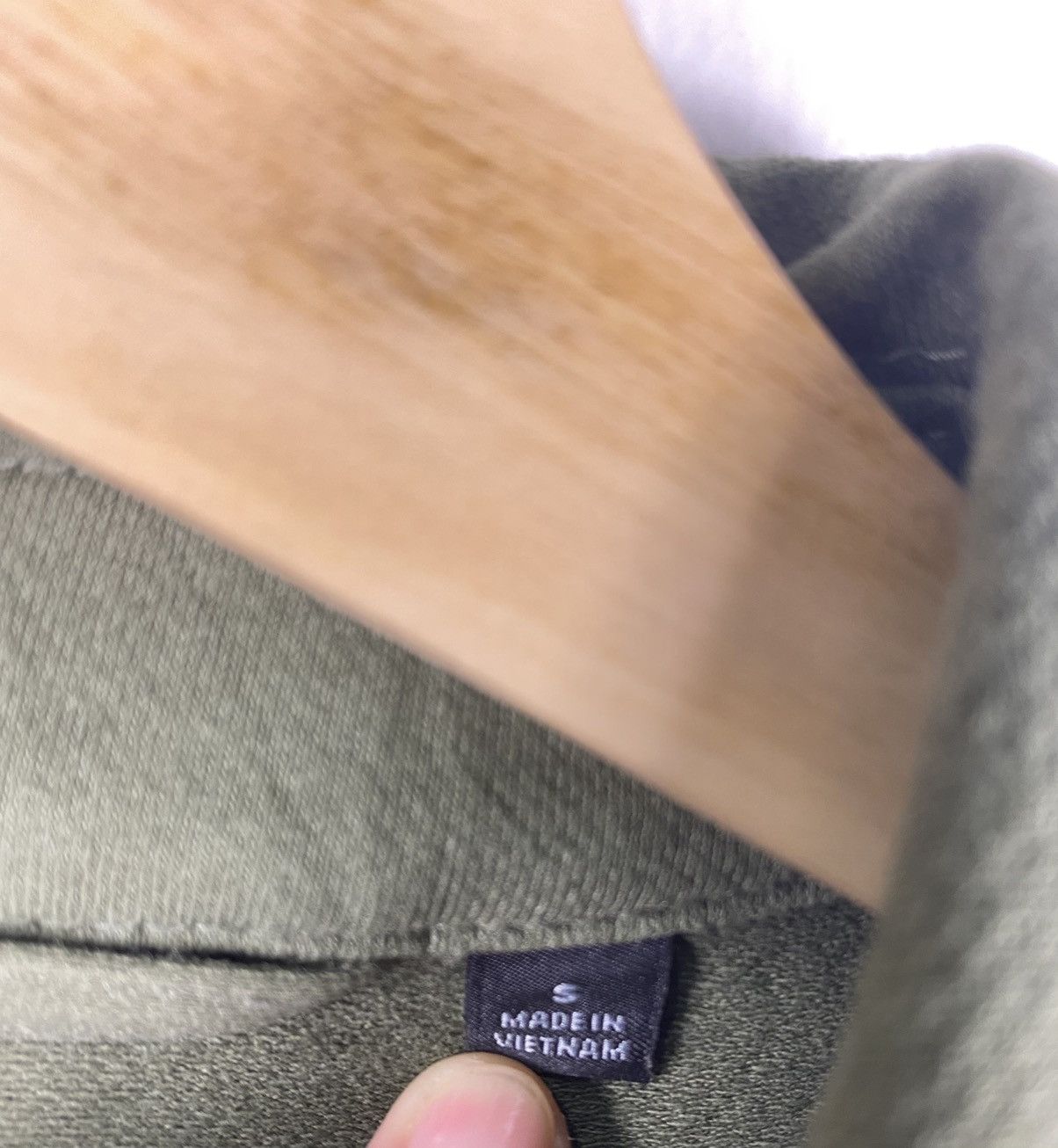 Flannel Vintage Uniqlo Plains Green Army Shirts Button Up Flannel Size US L / EU 52-54 / 3 - 4 Thumbnail