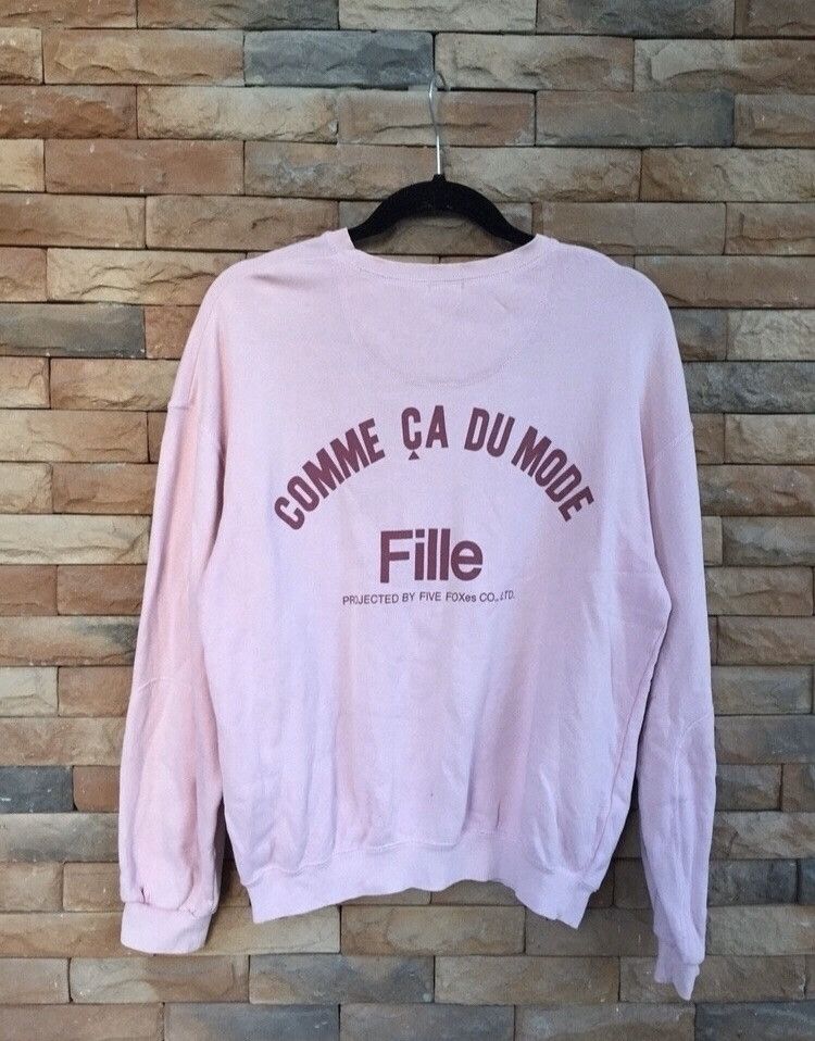 Comme Ca Ism Vintage comme ca ism Big logo made in japan Sweatshirt Size US M / EU 48-50 / 2 - 1 Thumbnail