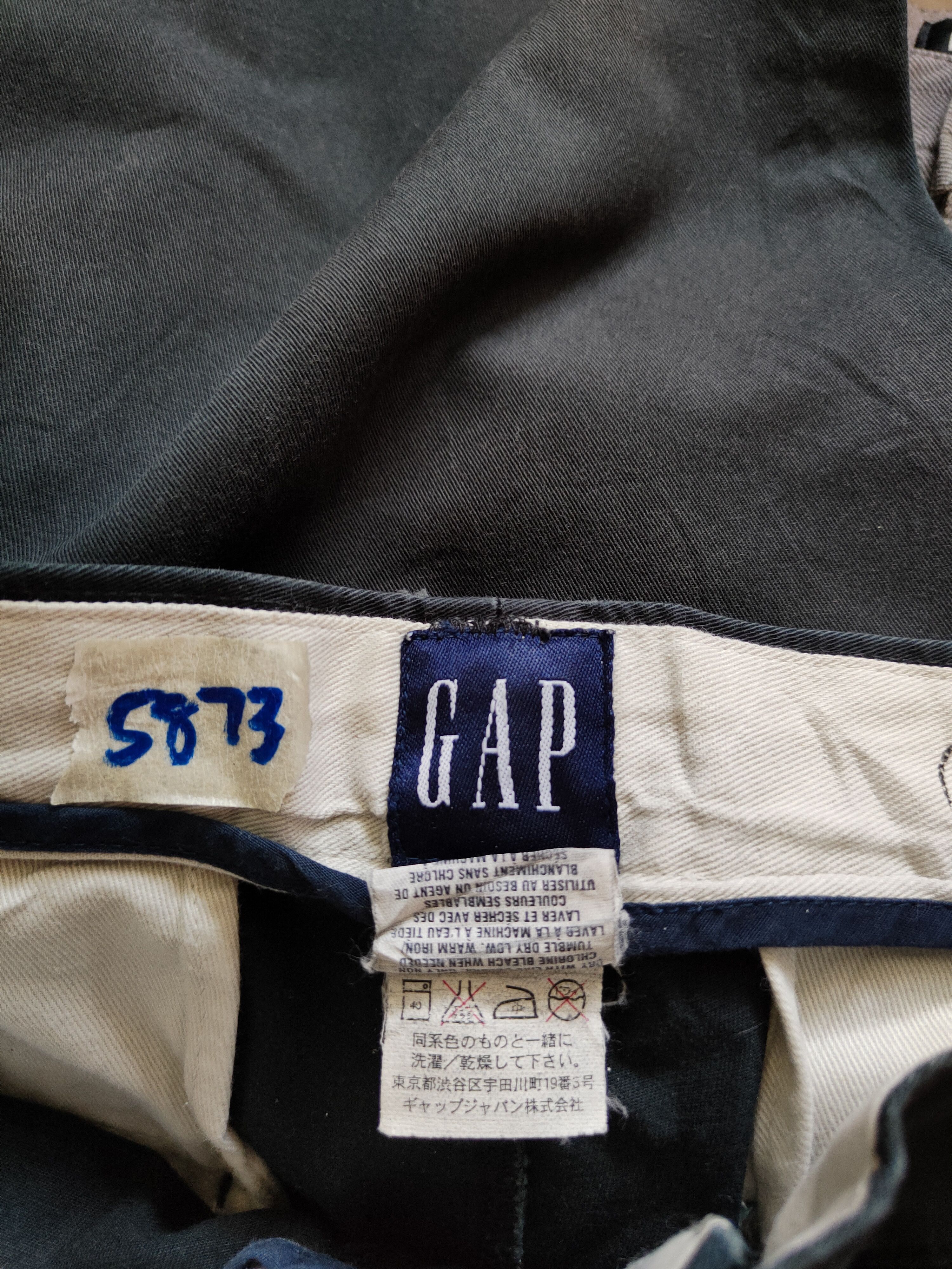Gap × Vintage Gap Black faded casual vintage Cargo Pants #S545 Size US 32 / EU 48 - 13 Thumbnail