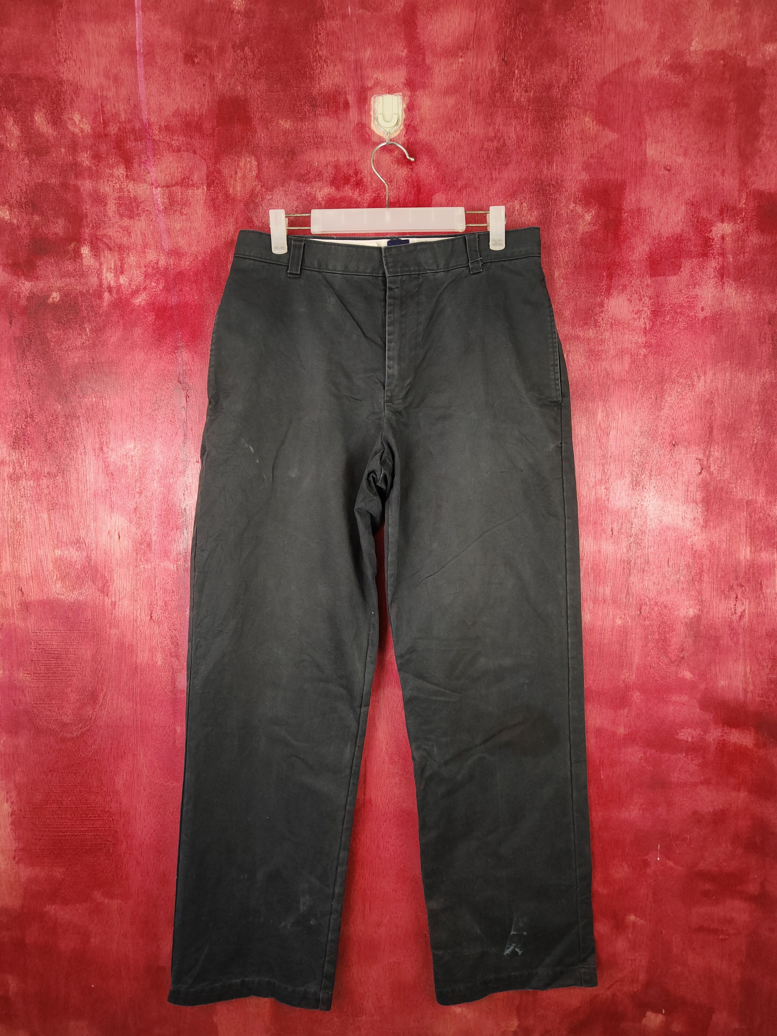 Gap × Vintage Gap Black faded casual vintage Cargo Pants #S545 Size US 32 / EU 48 - 1 Thumbnail