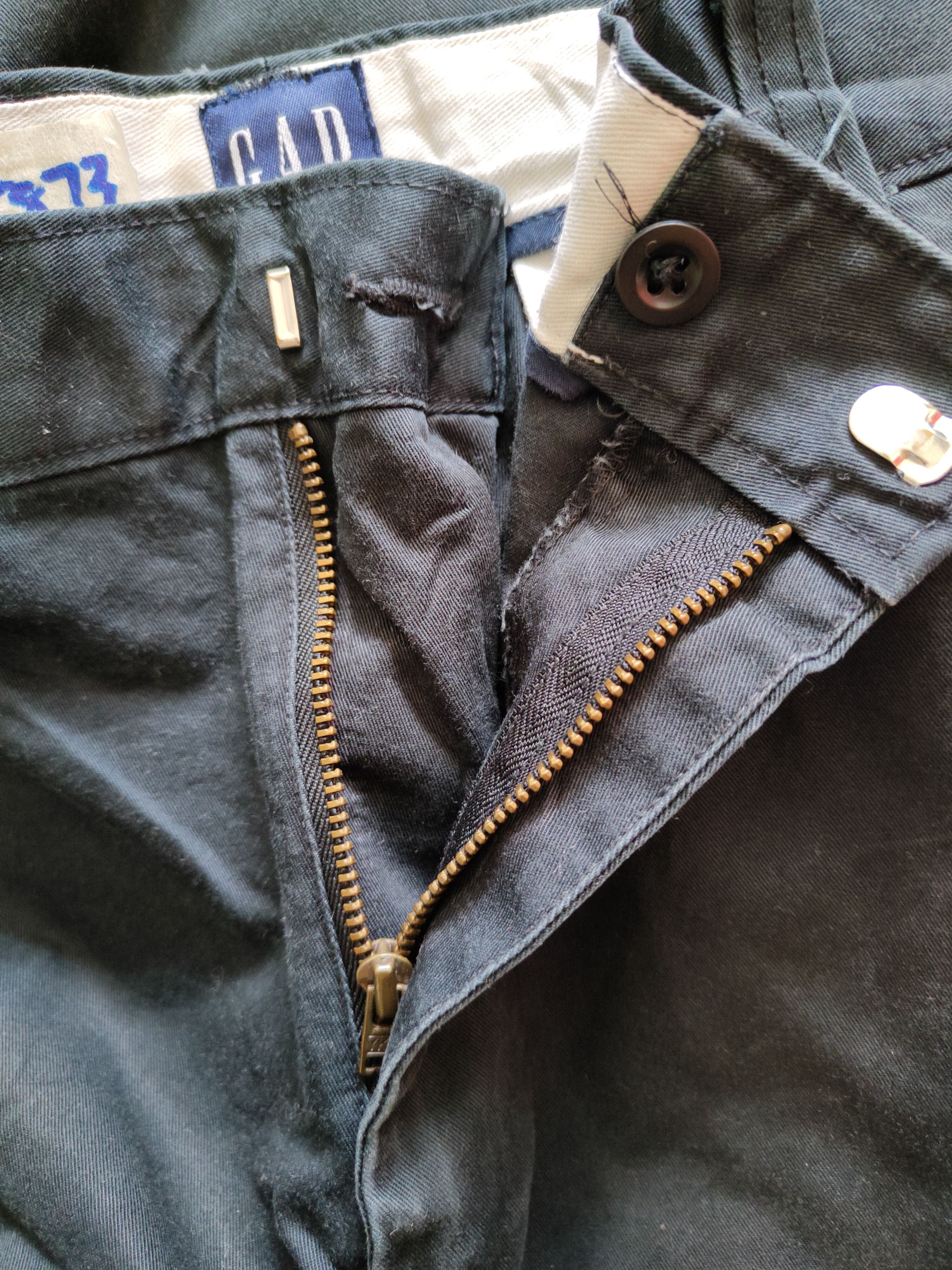 Gap × Vintage Gap Black faded casual vintage Cargo Pants #S545 Size US 32 / EU 48 - 12 Thumbnail