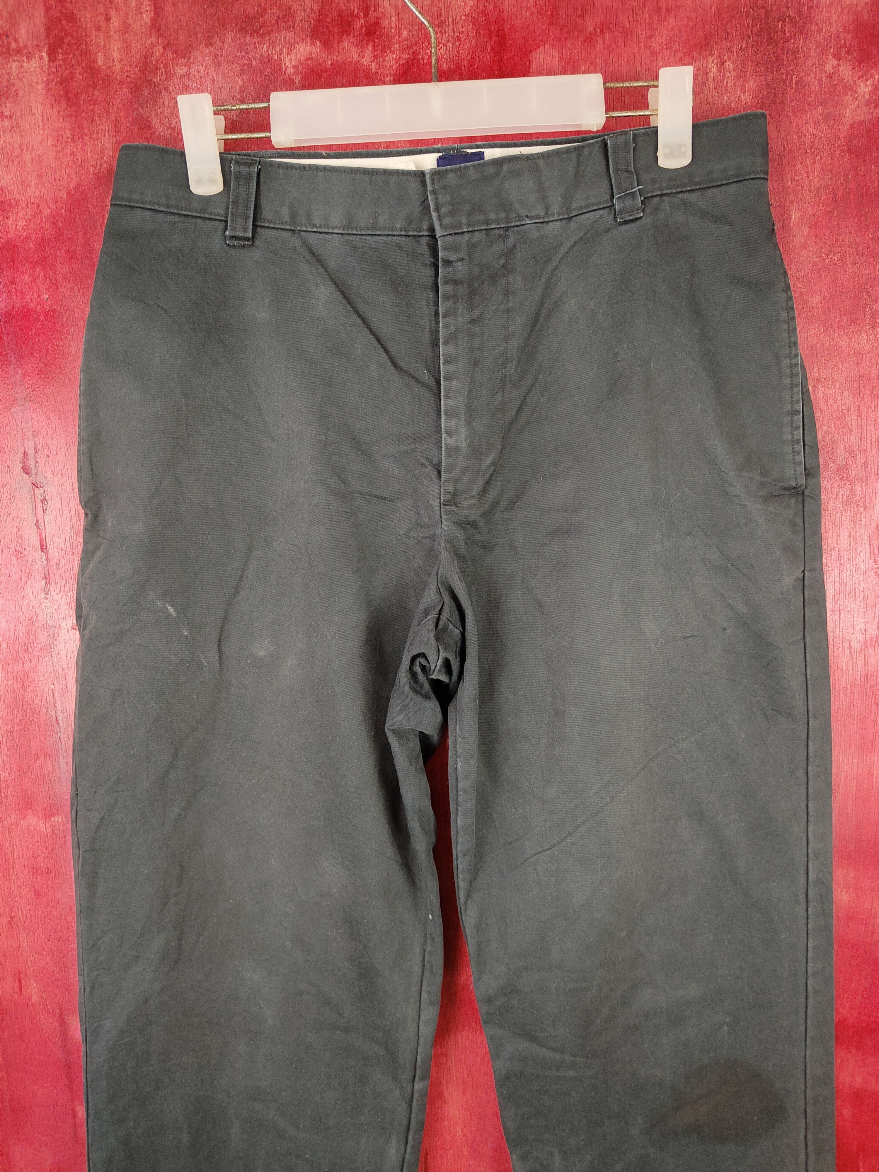 Gap × Vintage Gap Black faded casual vintage Cargo Pants #S545 Size US 32 / EU 48 - 2 Thumbnail