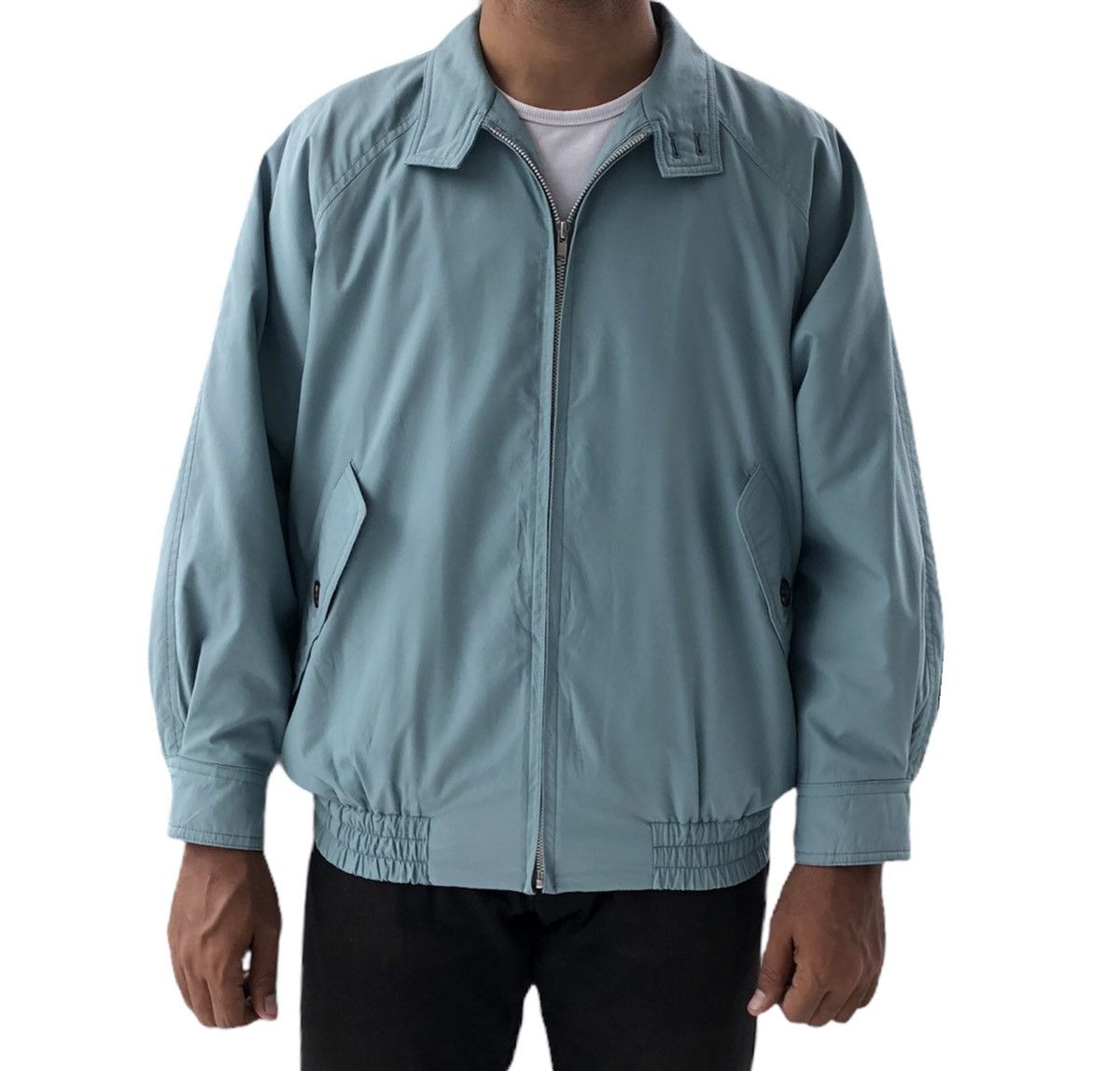 Vintage Vintage ELLE Homme Paris Lined Quilted Bomber Jacket Size US L / EU 52-54 / 3 - 2 Thumbnail