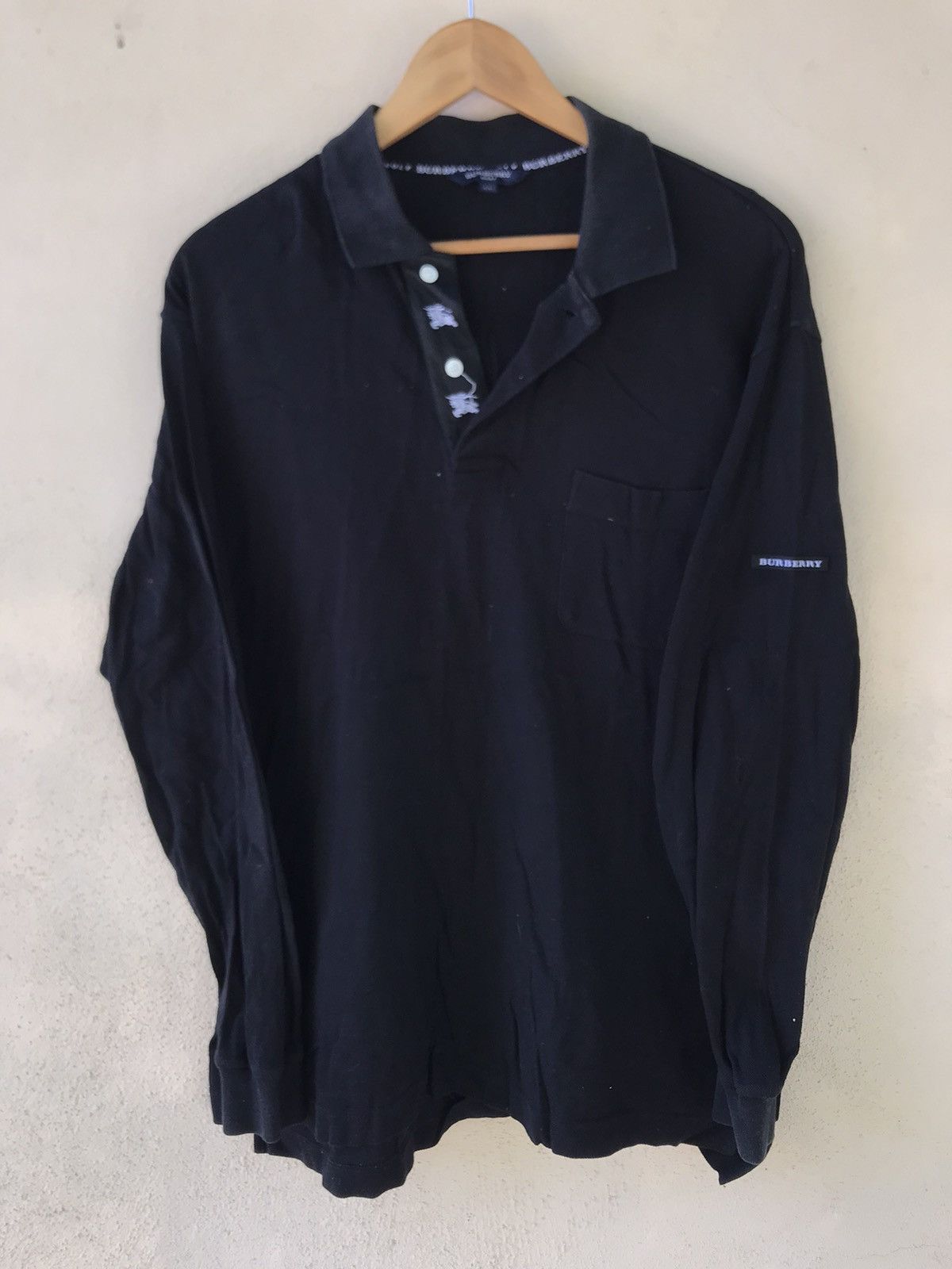 Burberry Vintage burberry long sleeve Tshirt Size US L / EU 52-54 / 3 - 2 Thumbnail