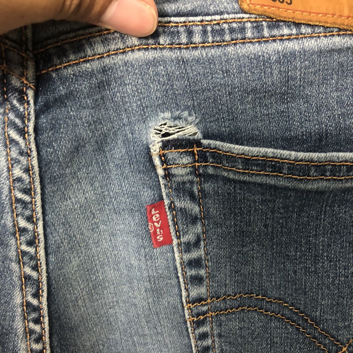 Levi's Vintage Levis Lot 505 Jeans Faded Denim Pants W28 Size US 28 / EU 44 - 8 Thumbnail
