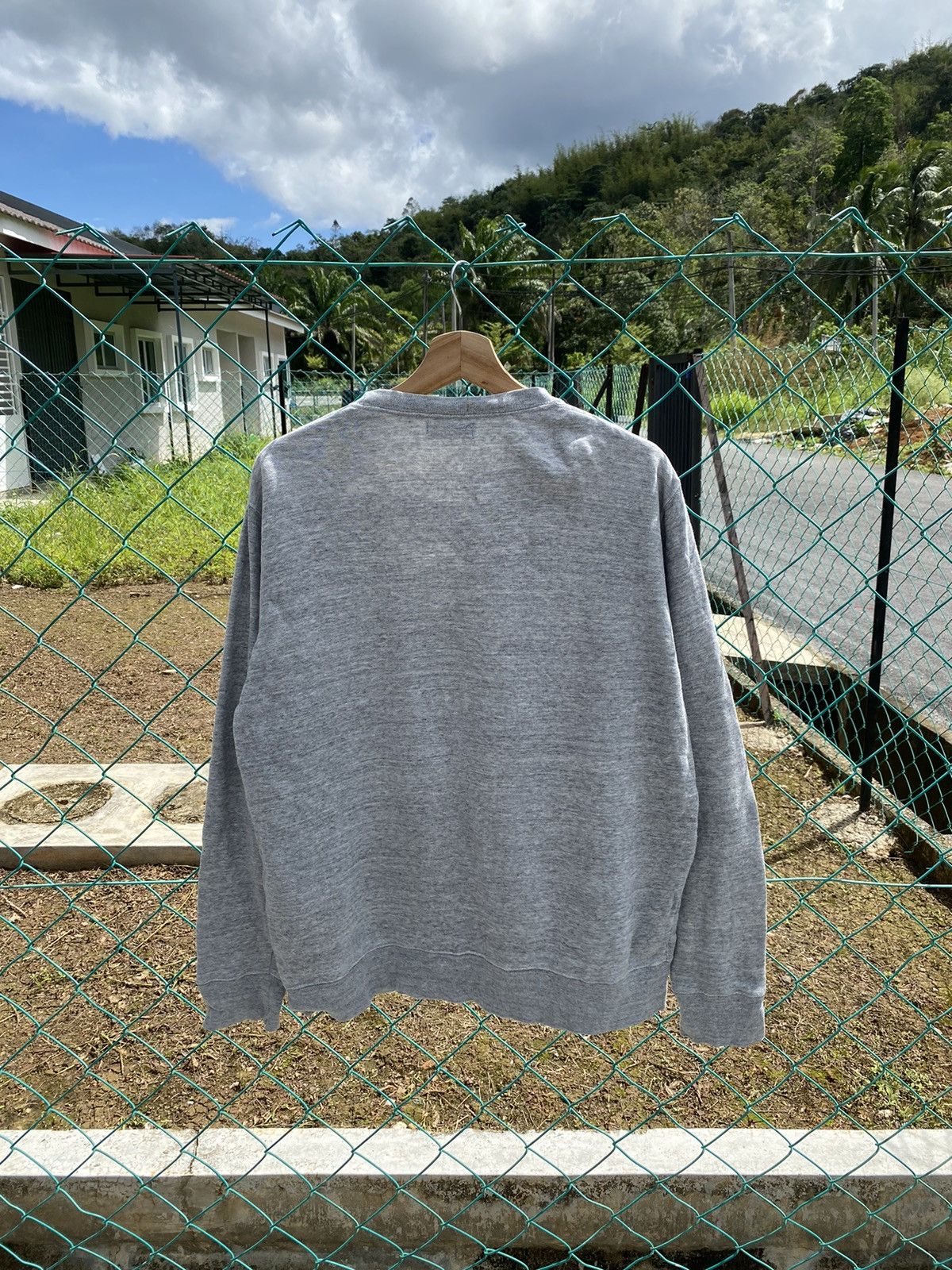 Japanese Brand AW US NAVY Big Logo Spellout Crewneck Size US L / EU 52-54 / 3 - 3 Thumbnail