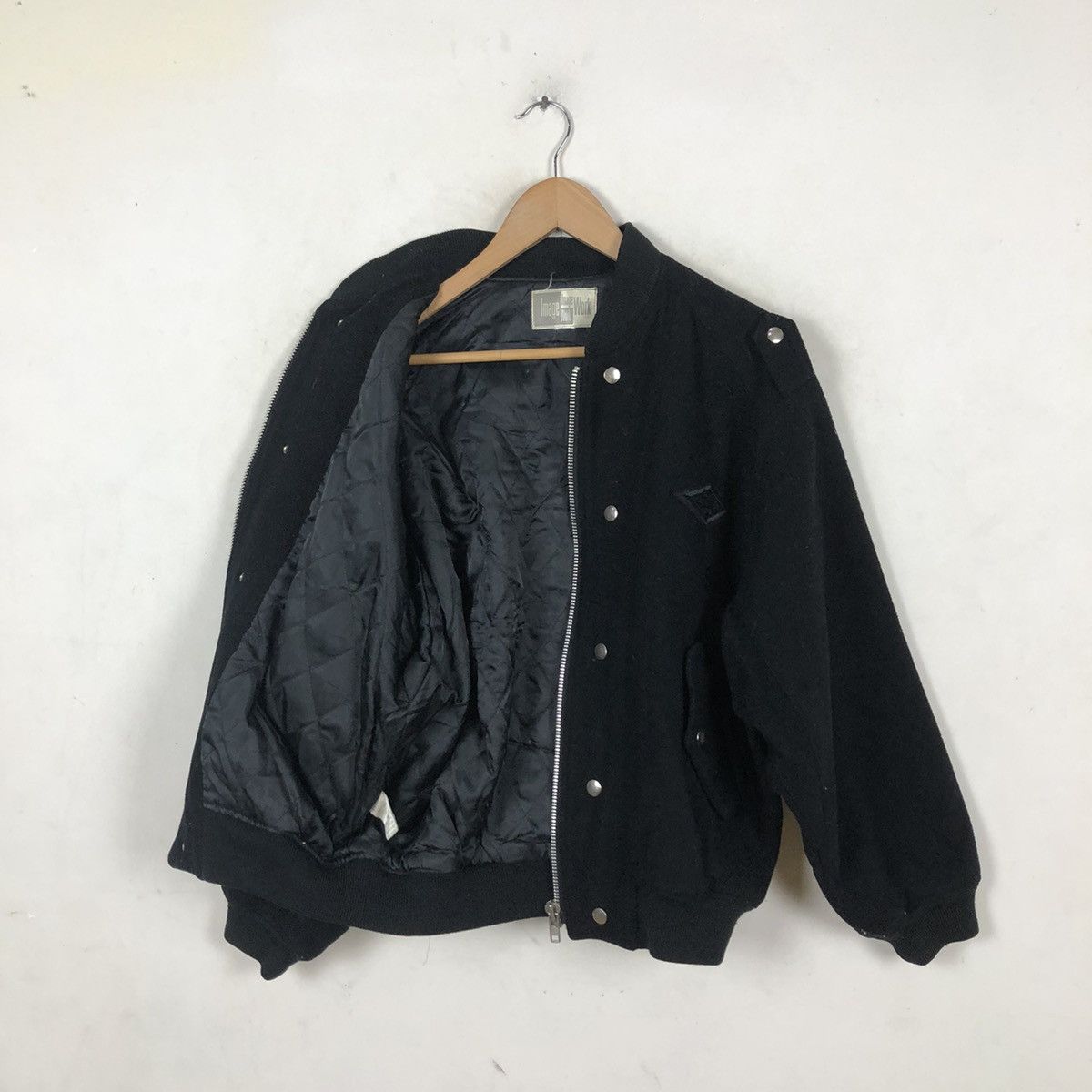 Hysteric Glamour WOOL IMAGE WORK BOMBER JACKET INSPIRED BY ISSEY MIYAKE Size US M / EU 48-50 / 2 - 10 Thumbnail