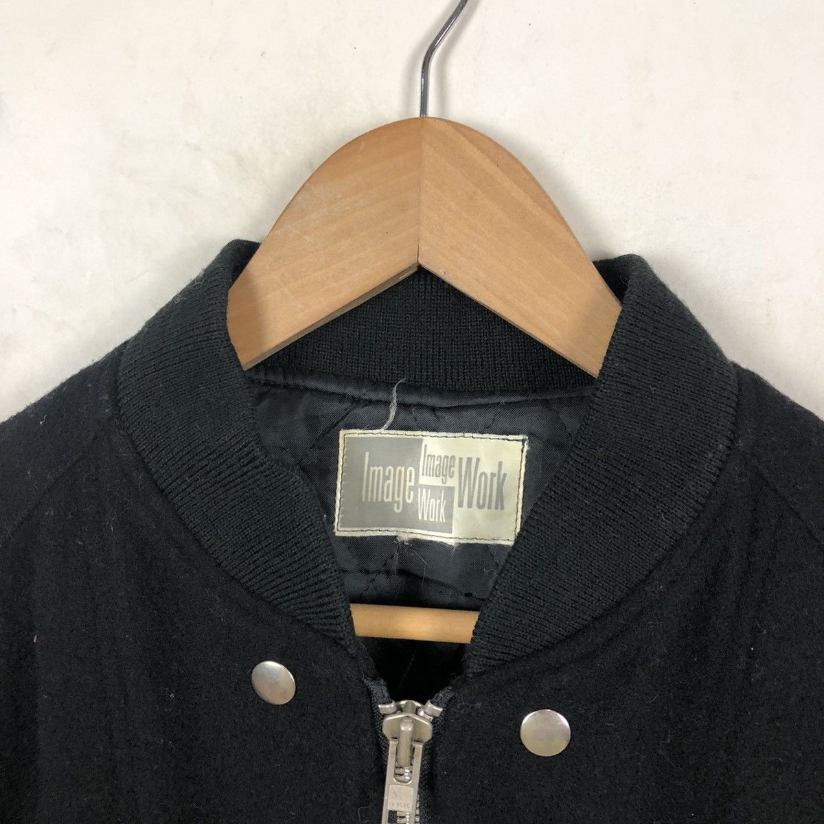 Hysteric Glamour WOOL IMAGE WORK BOMBER JACKET INSPIRED BY ISSEY MIYAKE Size US M / EU 48-50 / 2 - 7 Thumbnail