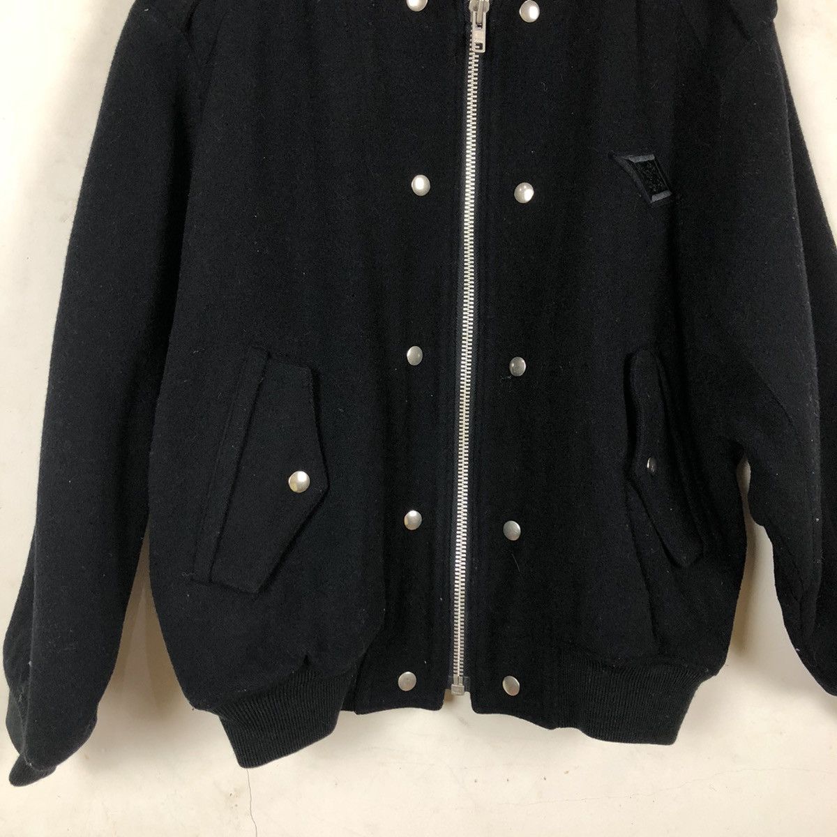 Hysteric Glamour WOOL IMAGE WORK BOMBER JACKET INSPIRED BY ISSEY MIYAKE Size US M / EU 48-50 / 2 - 9 Thumbnail