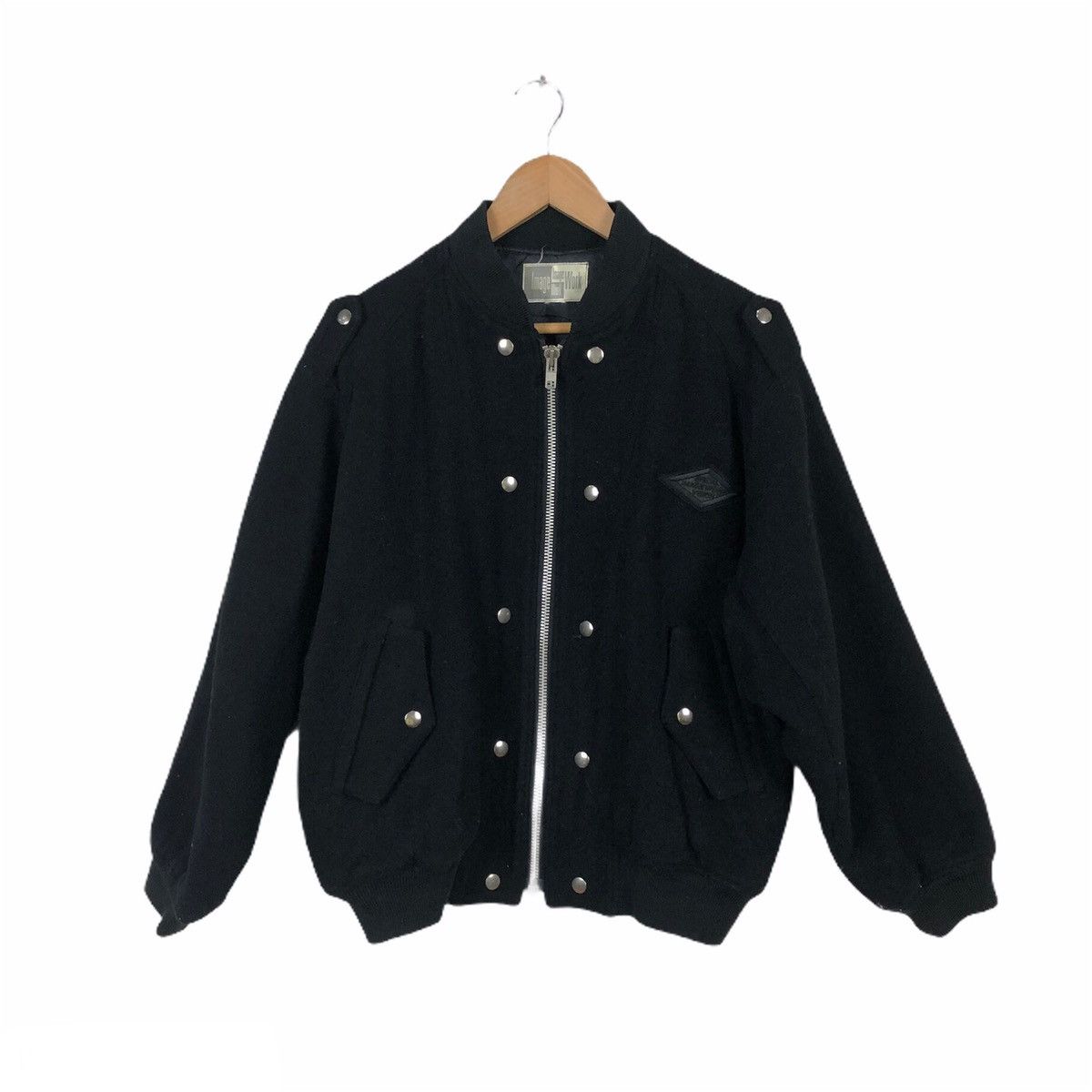 Hysteric Glamour WOOL IMAGE WORK BOMBER JACKET INSPIRED BY ISSEY MIYAKE Size US M / EU 48-50 / 2 - 1 Thumbnail