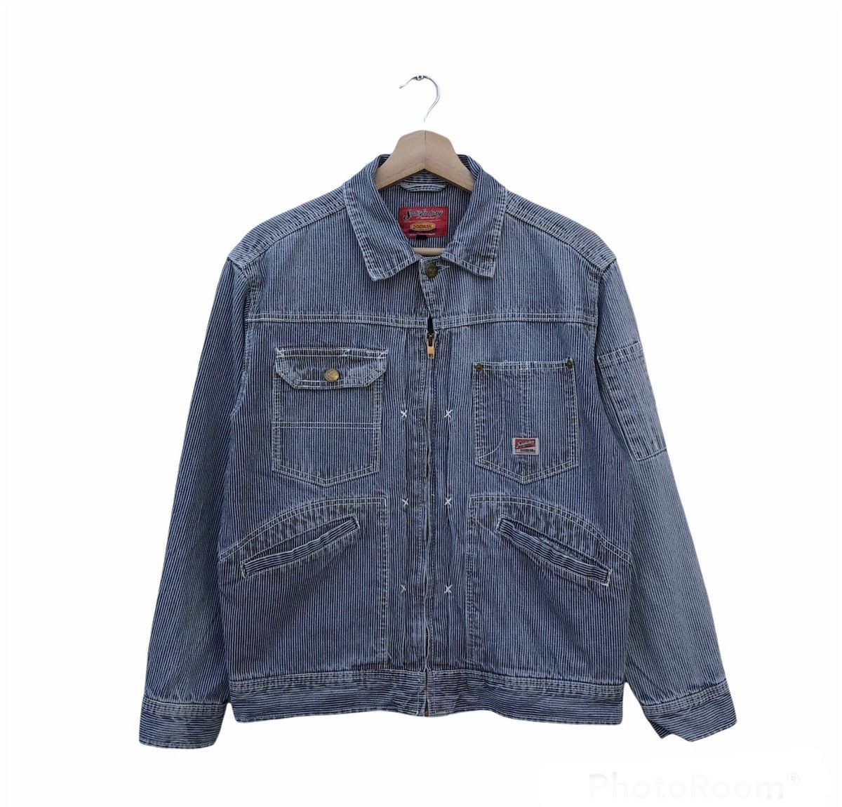 VINTAGE DOGMAN WORKERS WEAR DENIM JACKET