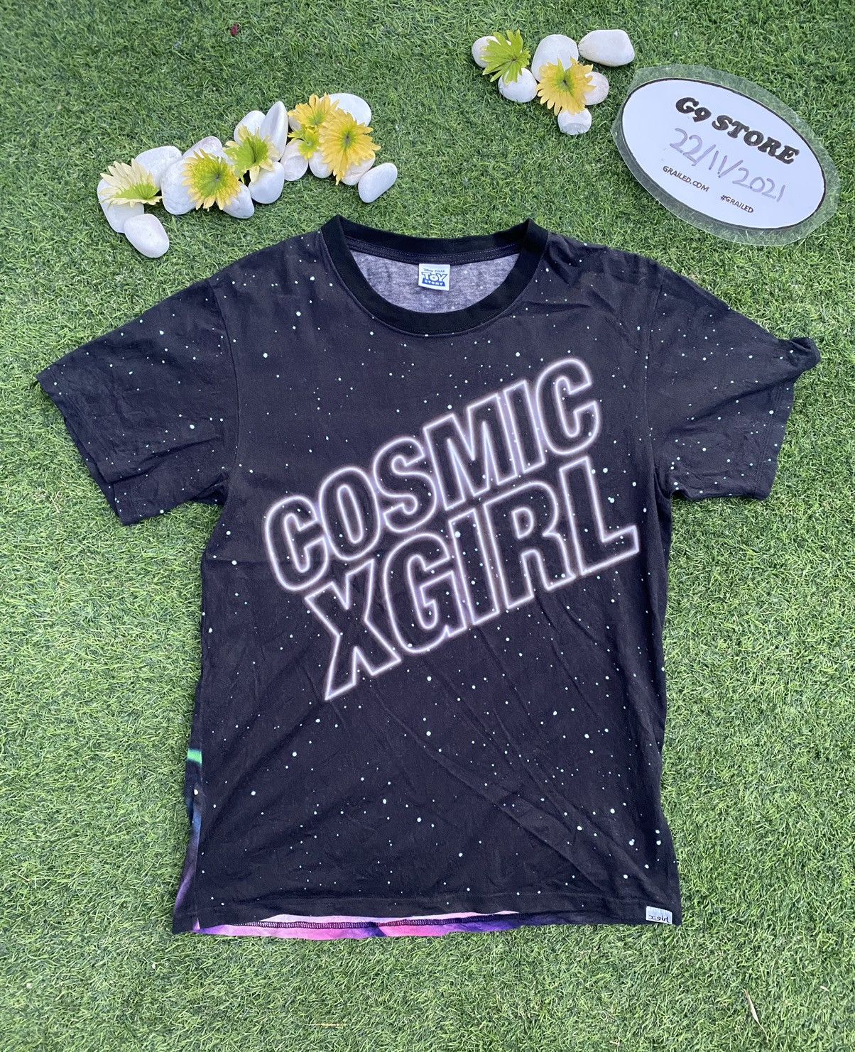 X-GIRL Big Spellout And Fullprint ToyStory Comics T Shirt