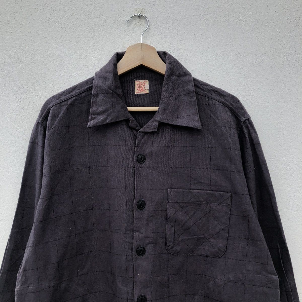Japanese Brand HUKORY CHORE JACKET CHE-ST DESIGN ORIGINAL MADE Size US M / EU 48-50 / 2 - 2 Thumbnail